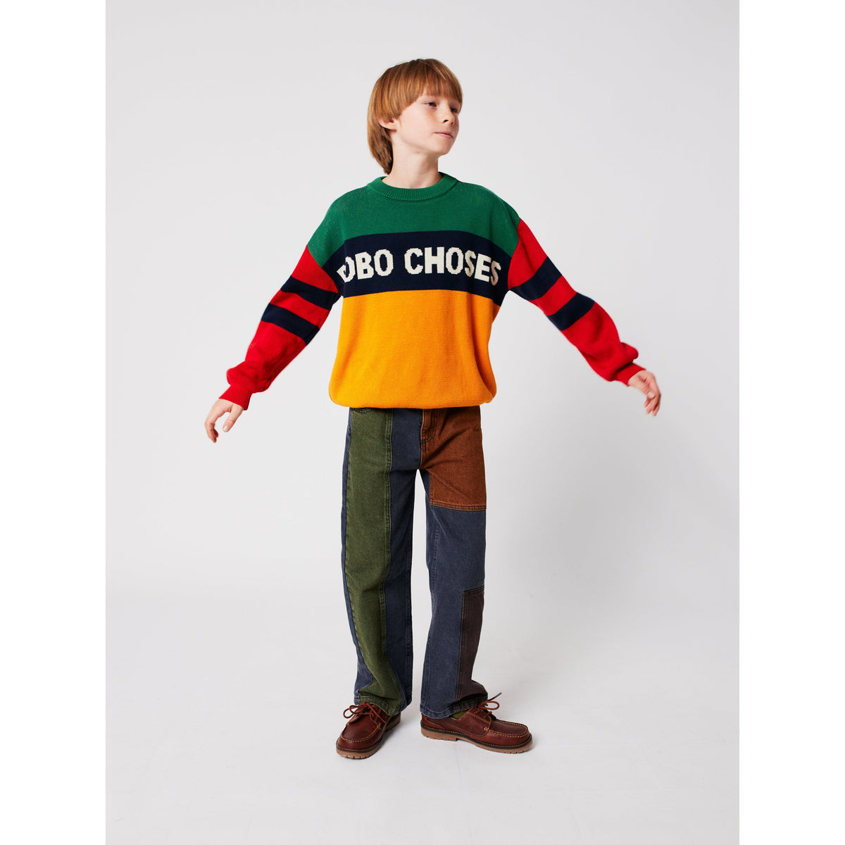 Bobo Choses Color Block Jumper