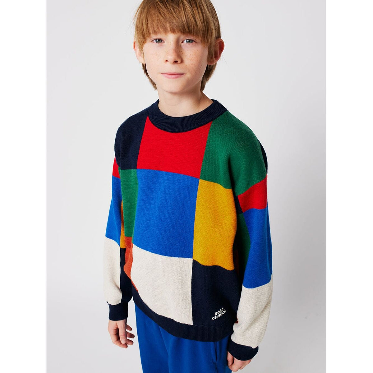 Multicolor Tiles Jumper