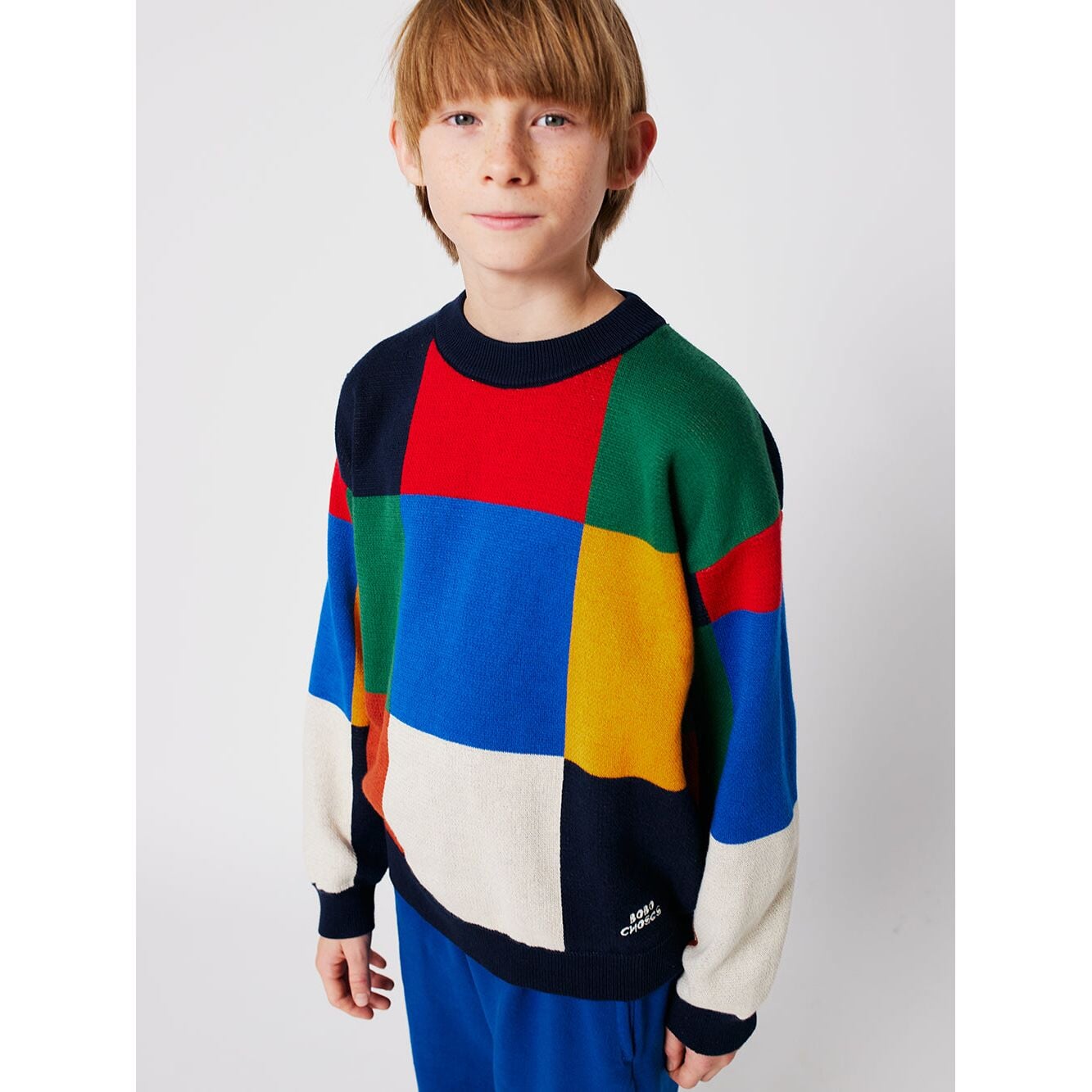 Multicolor Tiles Jumper
