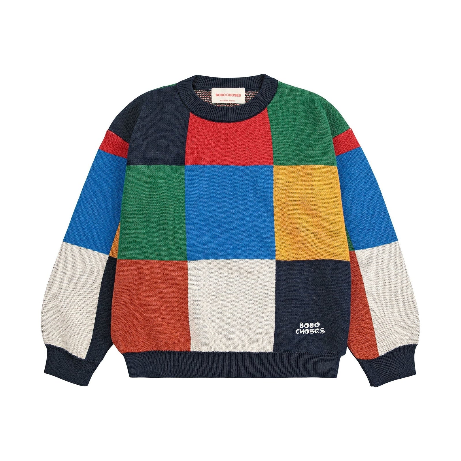 Multicolor Tiles Jumper