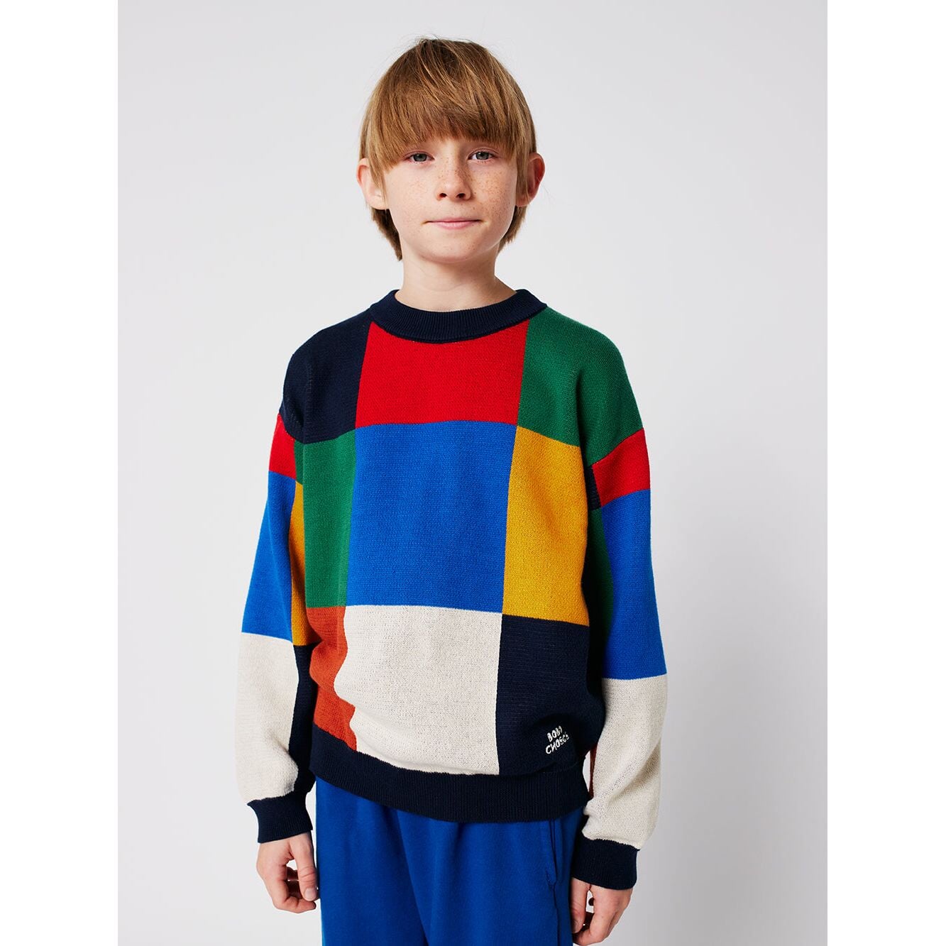 Multicolor Tiles Jumper