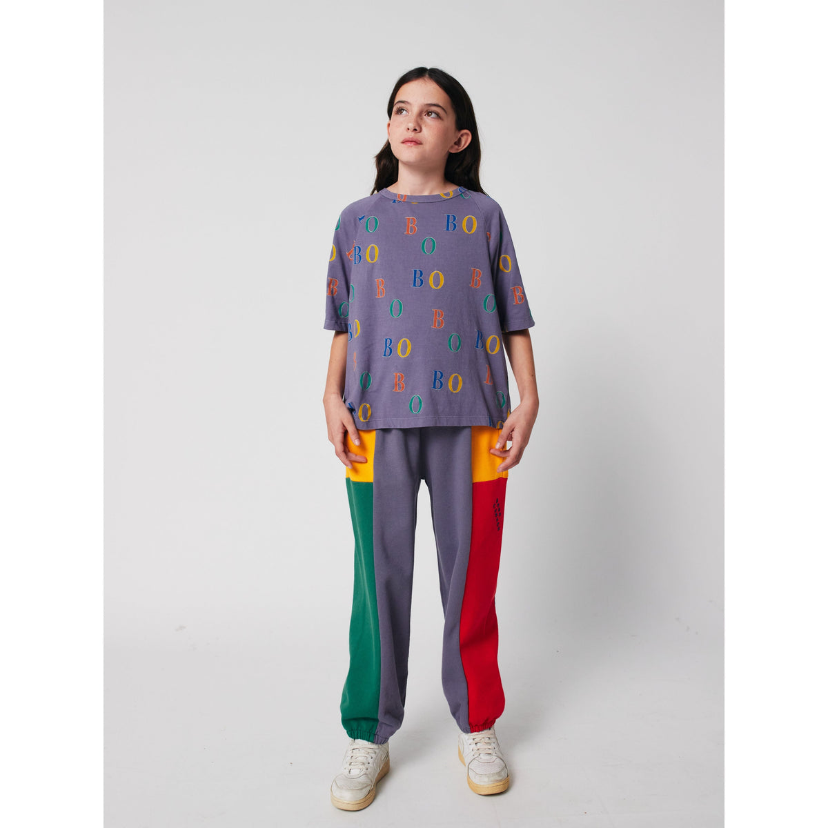 Multicolor Bobo All Over Ranglan T-Shirt