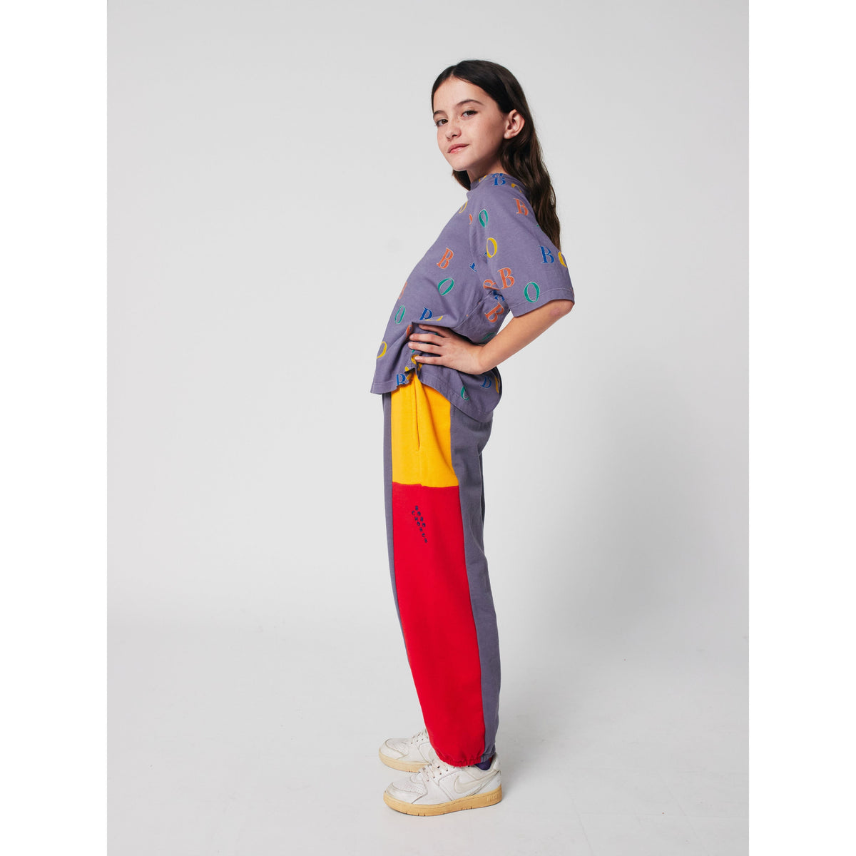 Multicolor Bobo All Over Ranglan T-Shirt