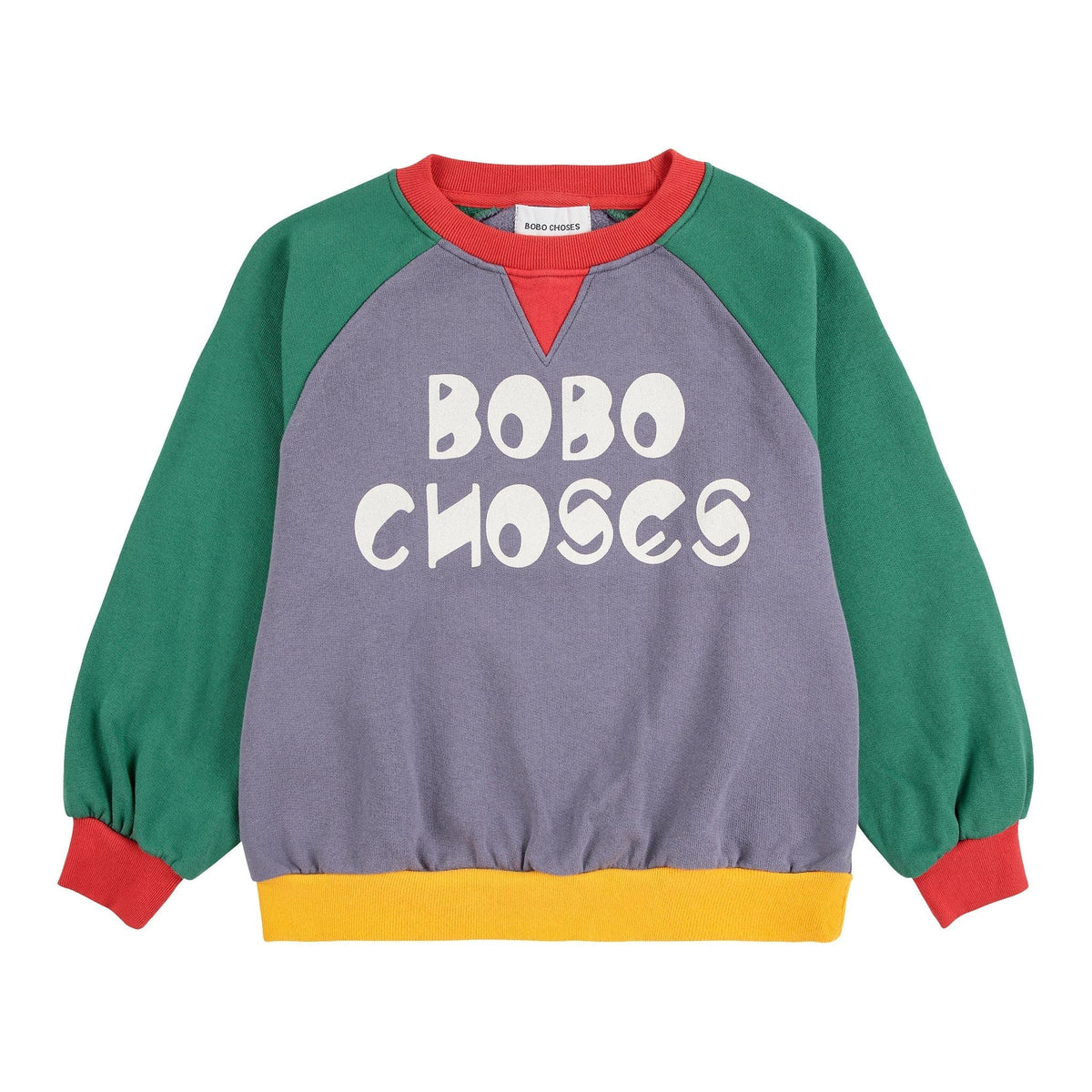Bobo Choses Color Block Ranglan Sweatshirt