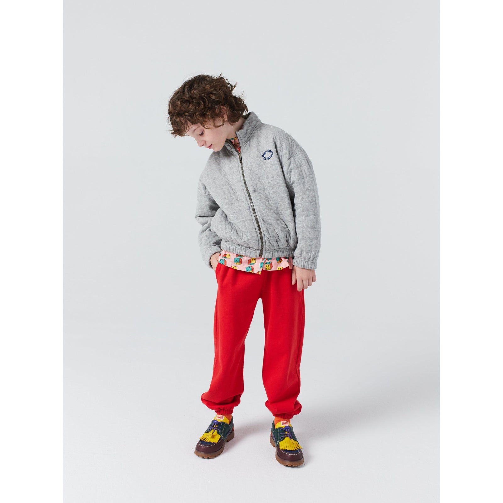 Tic Tac Toe Quilted Sweatshirt