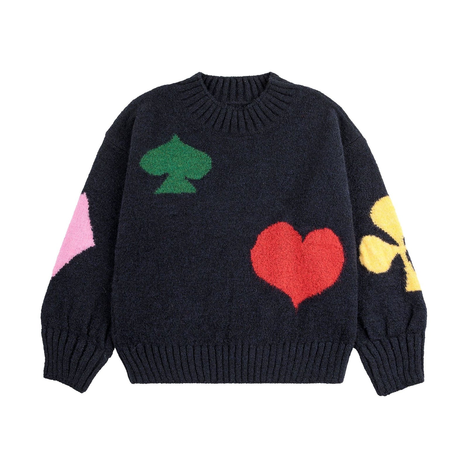 Bobo Joker Jacquard Turtle Neck Jumper