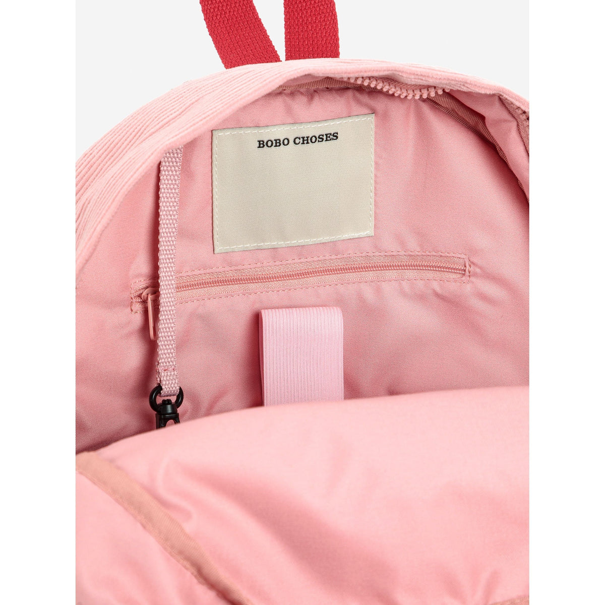 Tic Tac Toe Color Block Corduroy School Bag