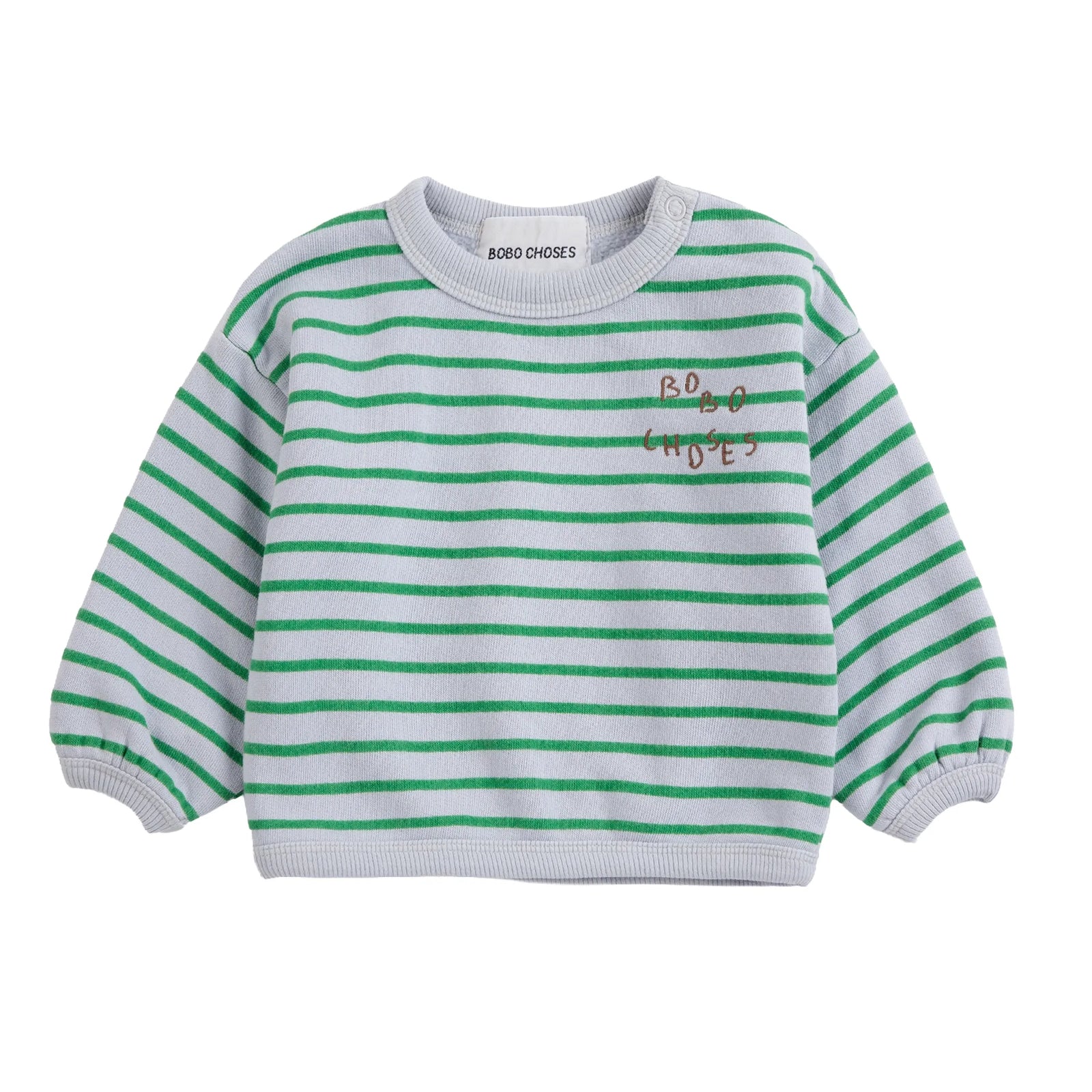 Bobo Choses Stripes Sweatshirt, All About Monsters collection