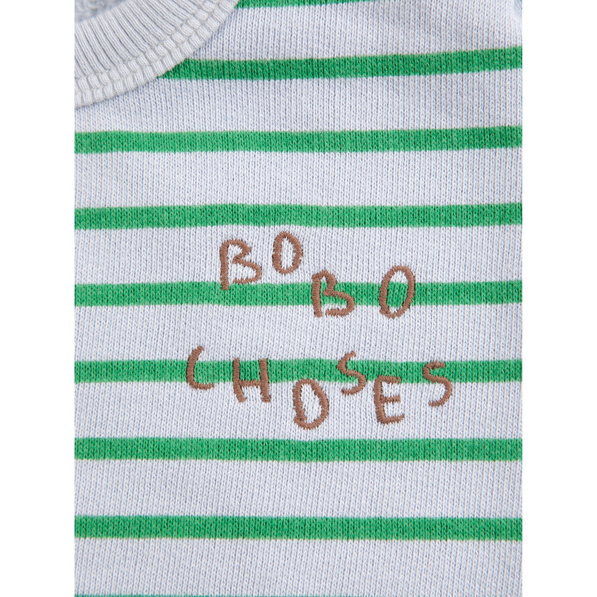 Bobo Choses Stripes Sweatshirt, All About Monsters collection, view 3