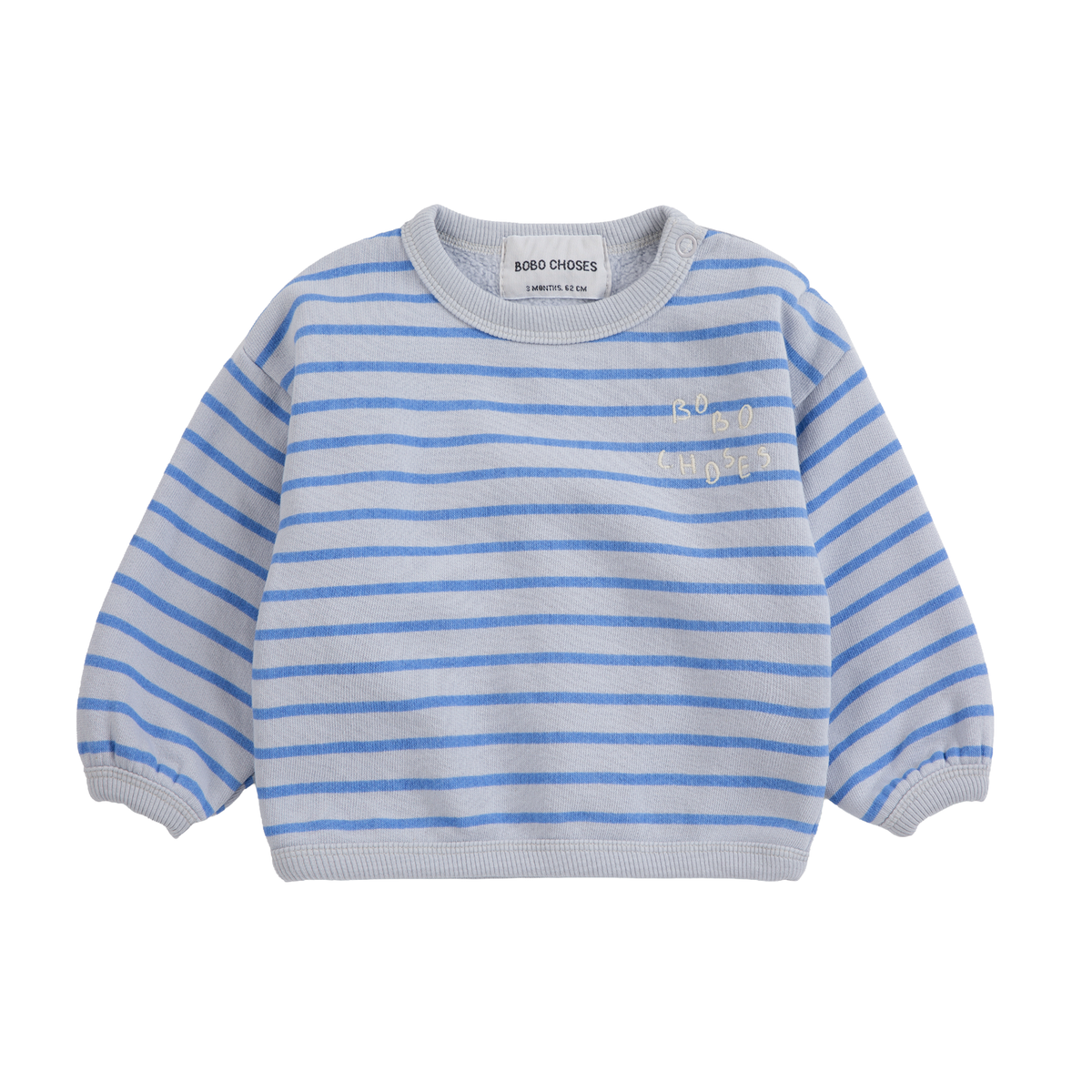 Bobo Choses Stripes Sweatshirt, All About Monsters collection