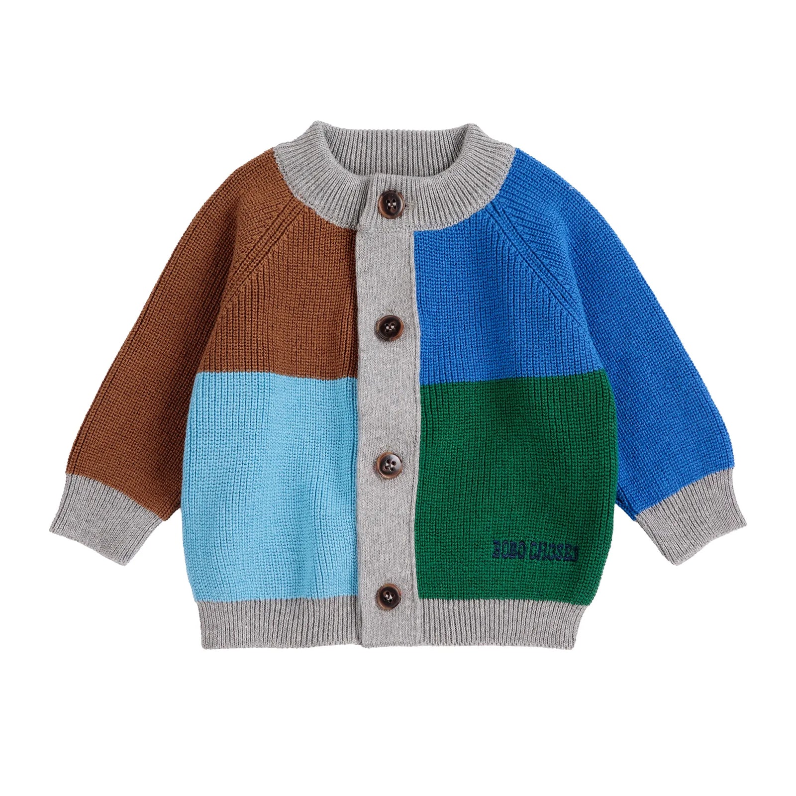 Bobo Choses Color Block Cardigan