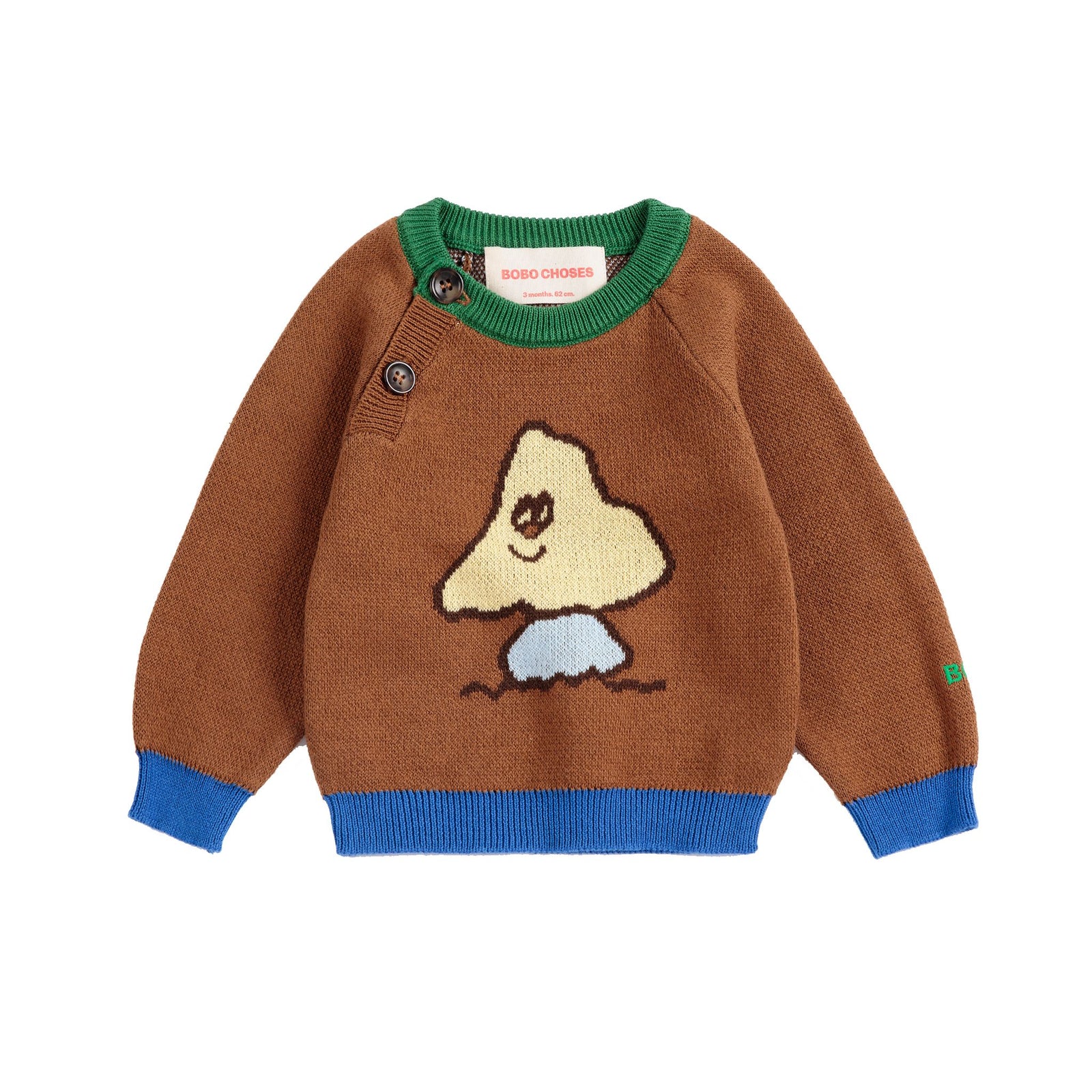 Mush Monster Jacquard Jumper