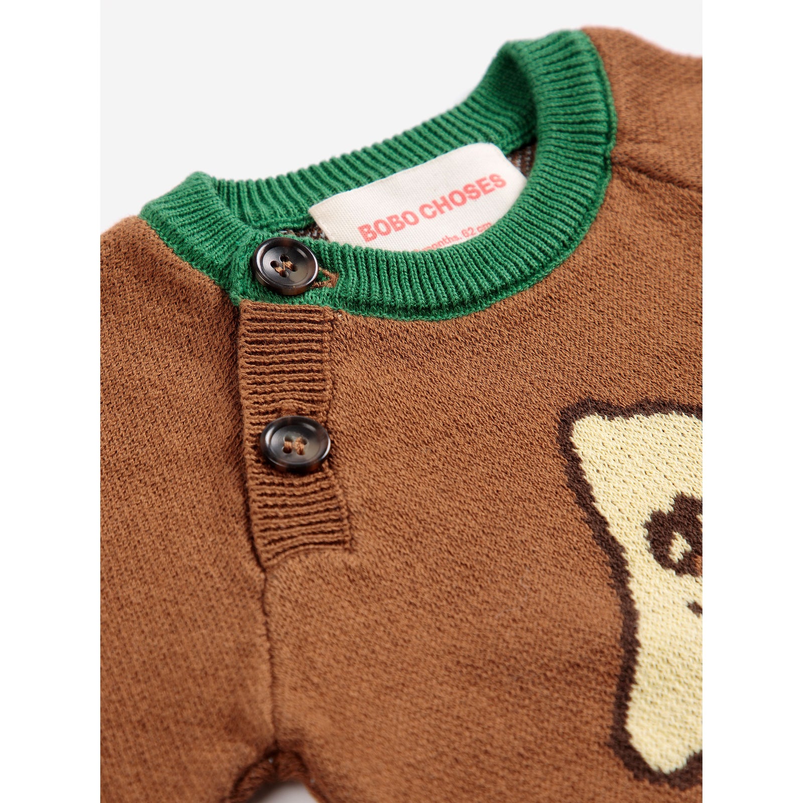 Mush Monster Jacquard Jumper