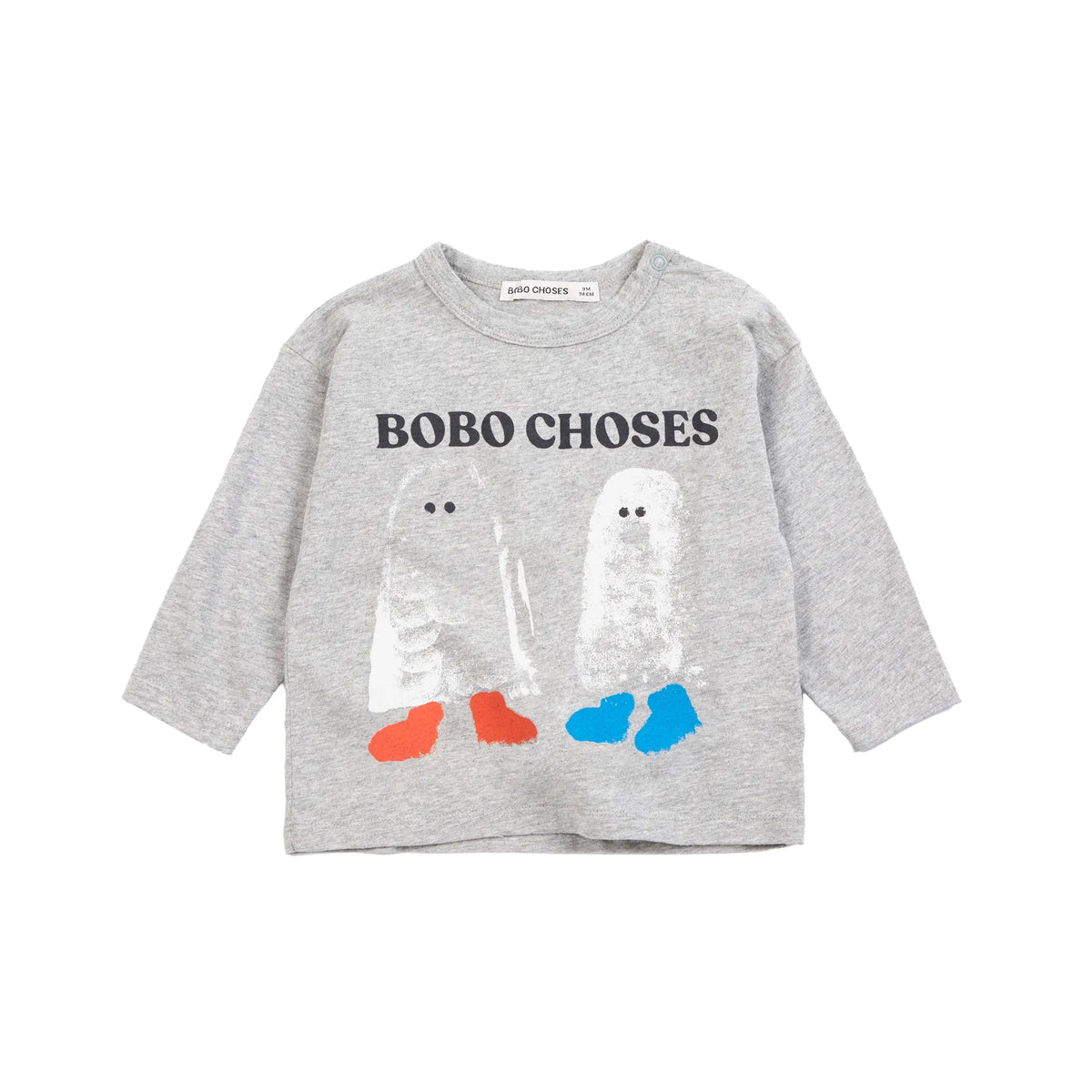 Bobo Choses Booty Ghosts T-Shirt, All About Monsters collection