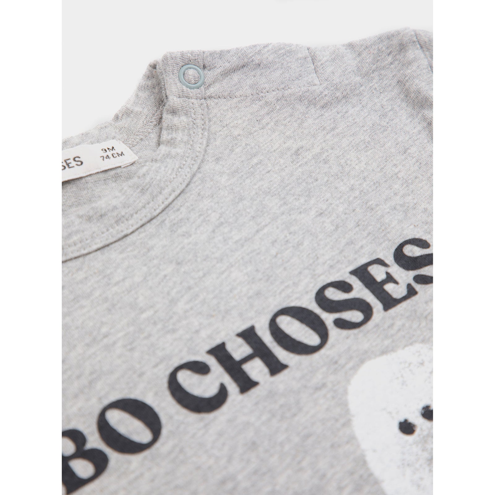 Bobo Choses Booty Ghosts T-Shirt, All About Monsters collection, view 3