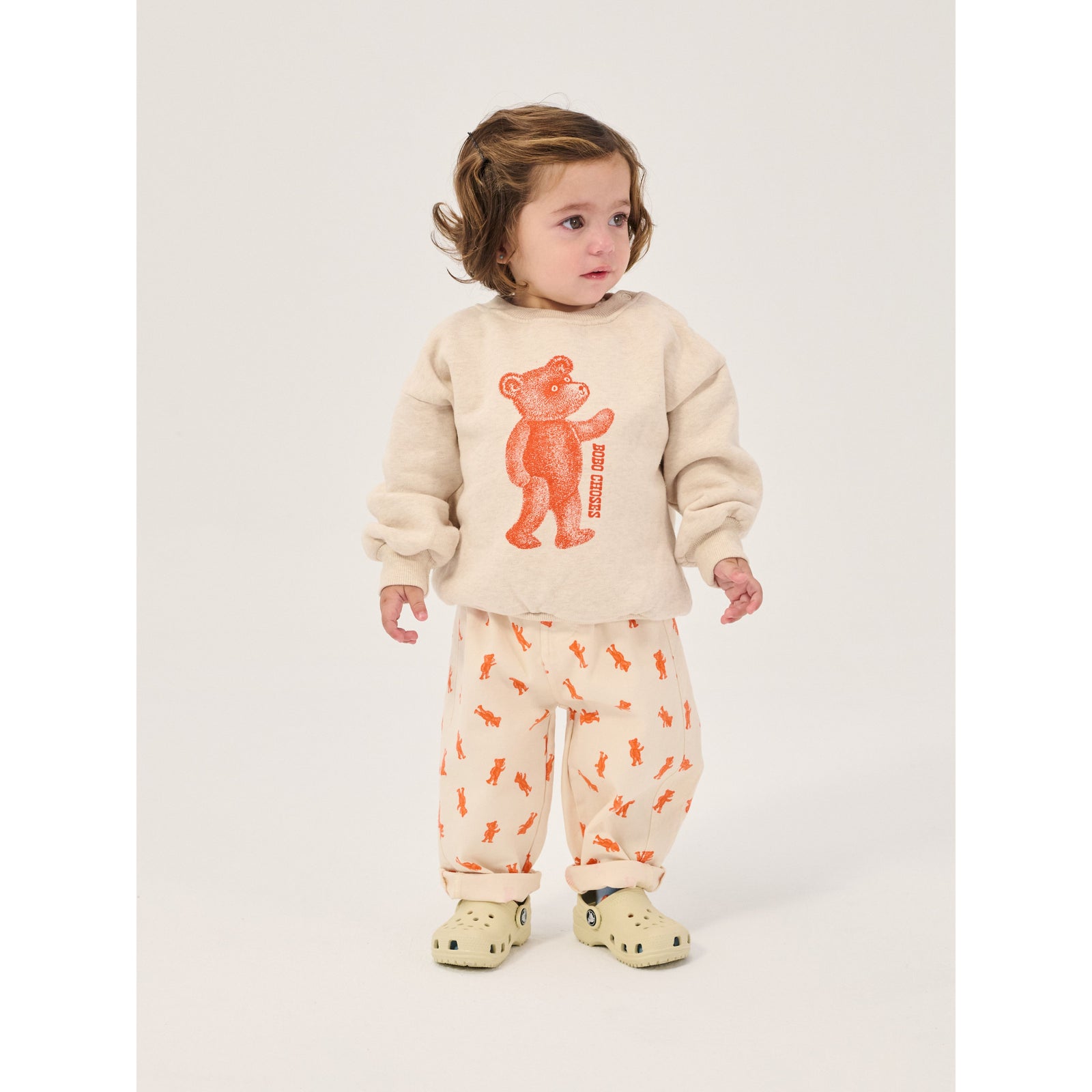 Bobo Choses Softpaw Monster Sweatshirt, All About Monsters collection, view 5