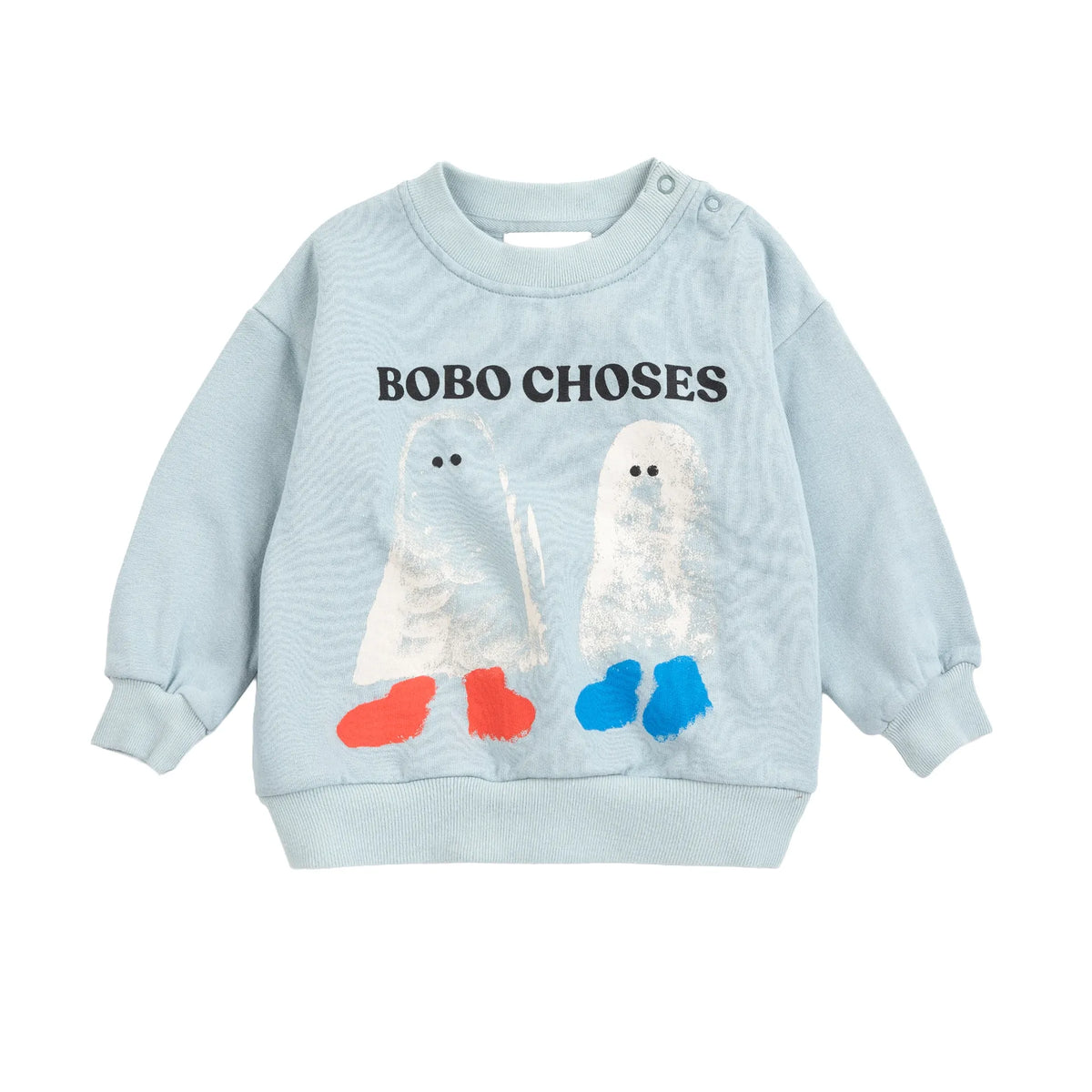 Bobo Choses Booty Ghosts Sweatshirt, All About Monsters collection
