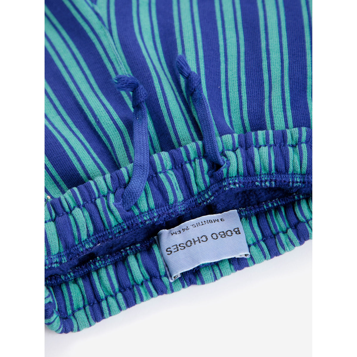 Bobo Choses Booo Bo Choses Tag Stripes Jogging Pants, All About Monsters collection, view 6