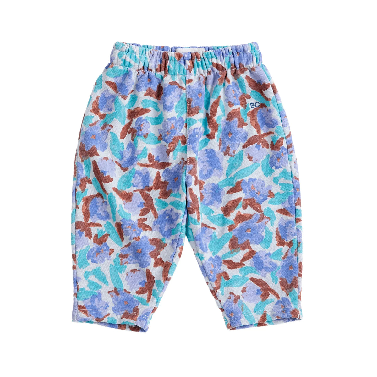 Bobo Choses Watercolor All Over Jogging Pants, All About Monsters collection
