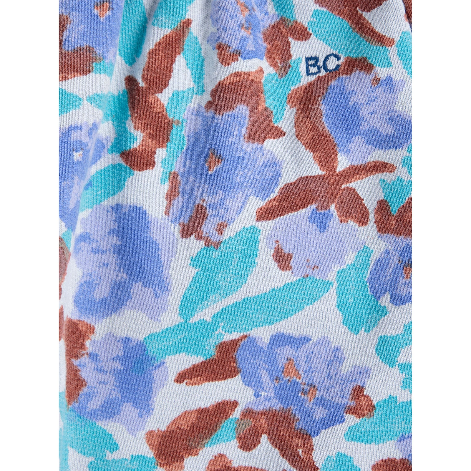 Bobo Choses Watercolor All Over Jogging Pants, All About Monsters collection, view 3