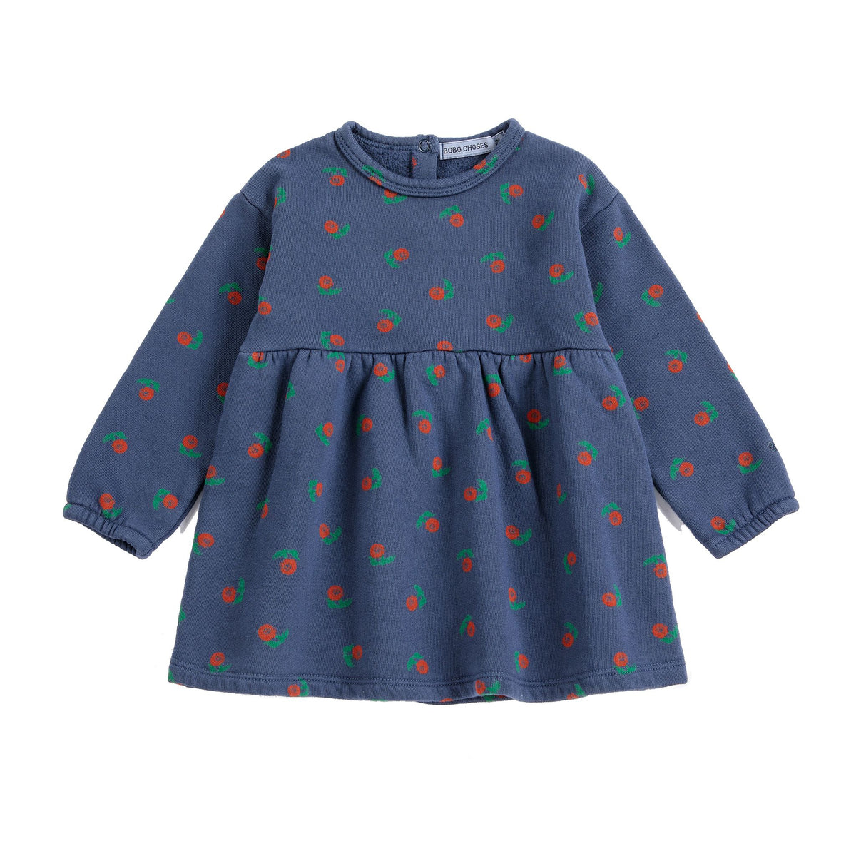Stamp Bloom All Over Fleece Dress