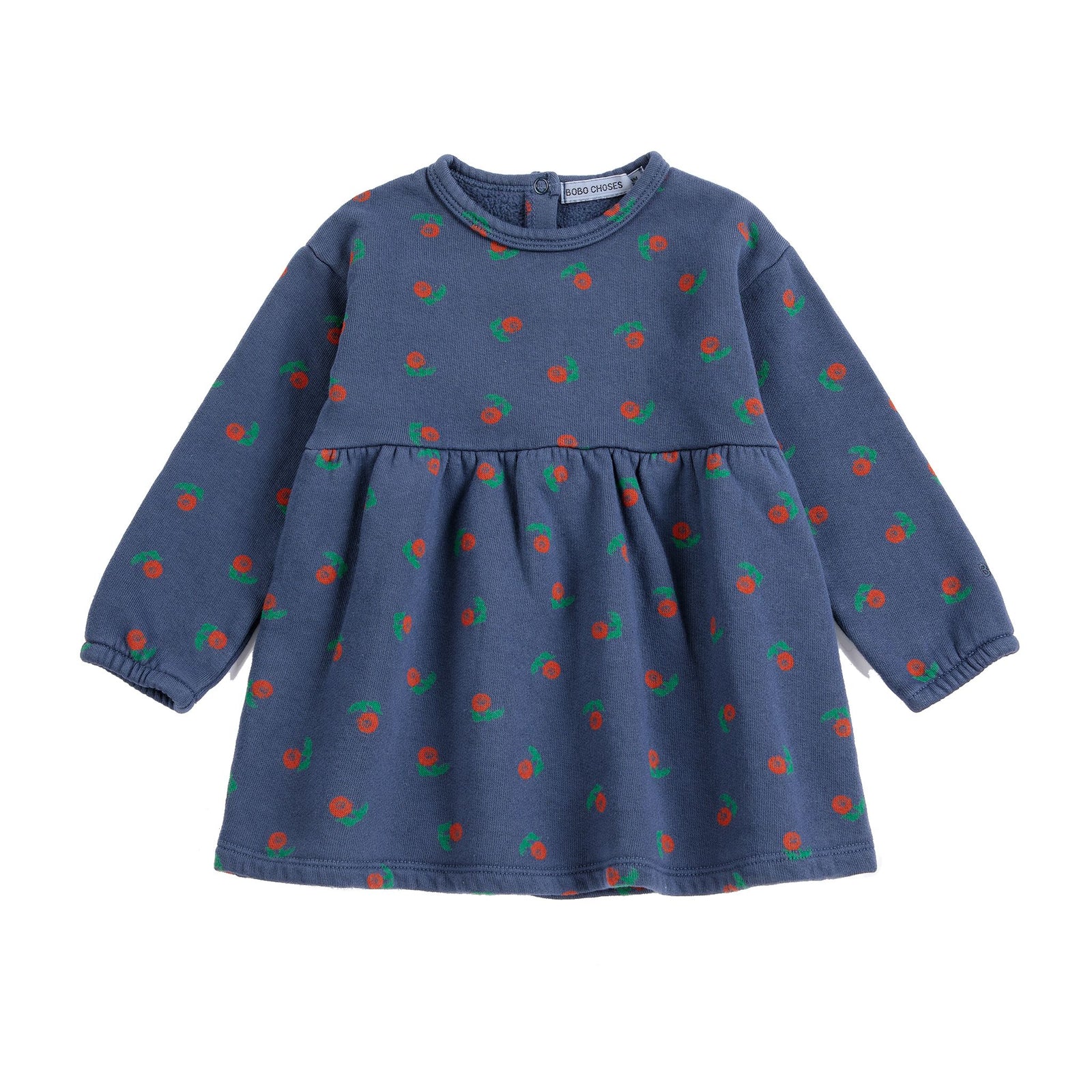 Stamp Bloom All Over Fleece Dress