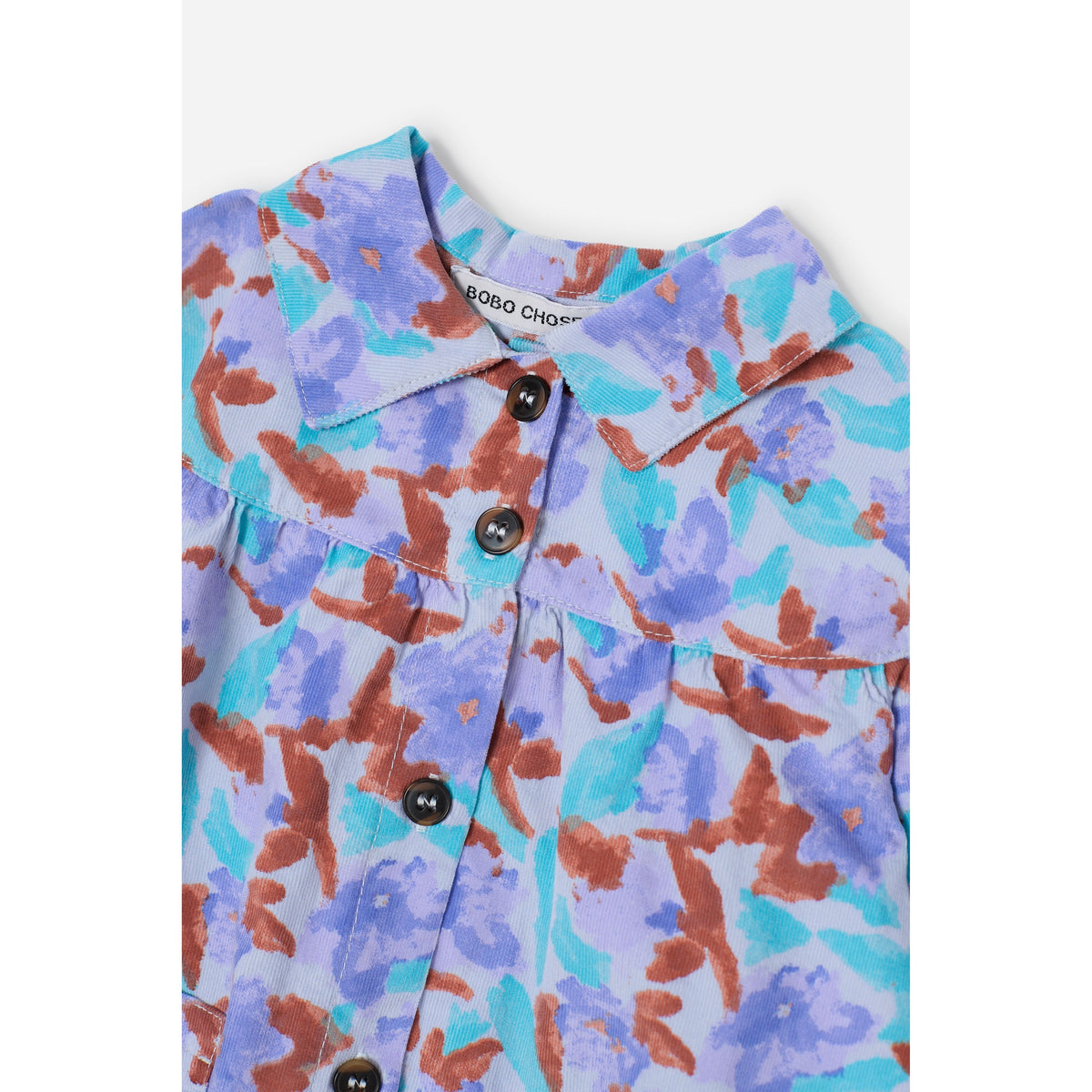 Watercolor All Over Woven Dress