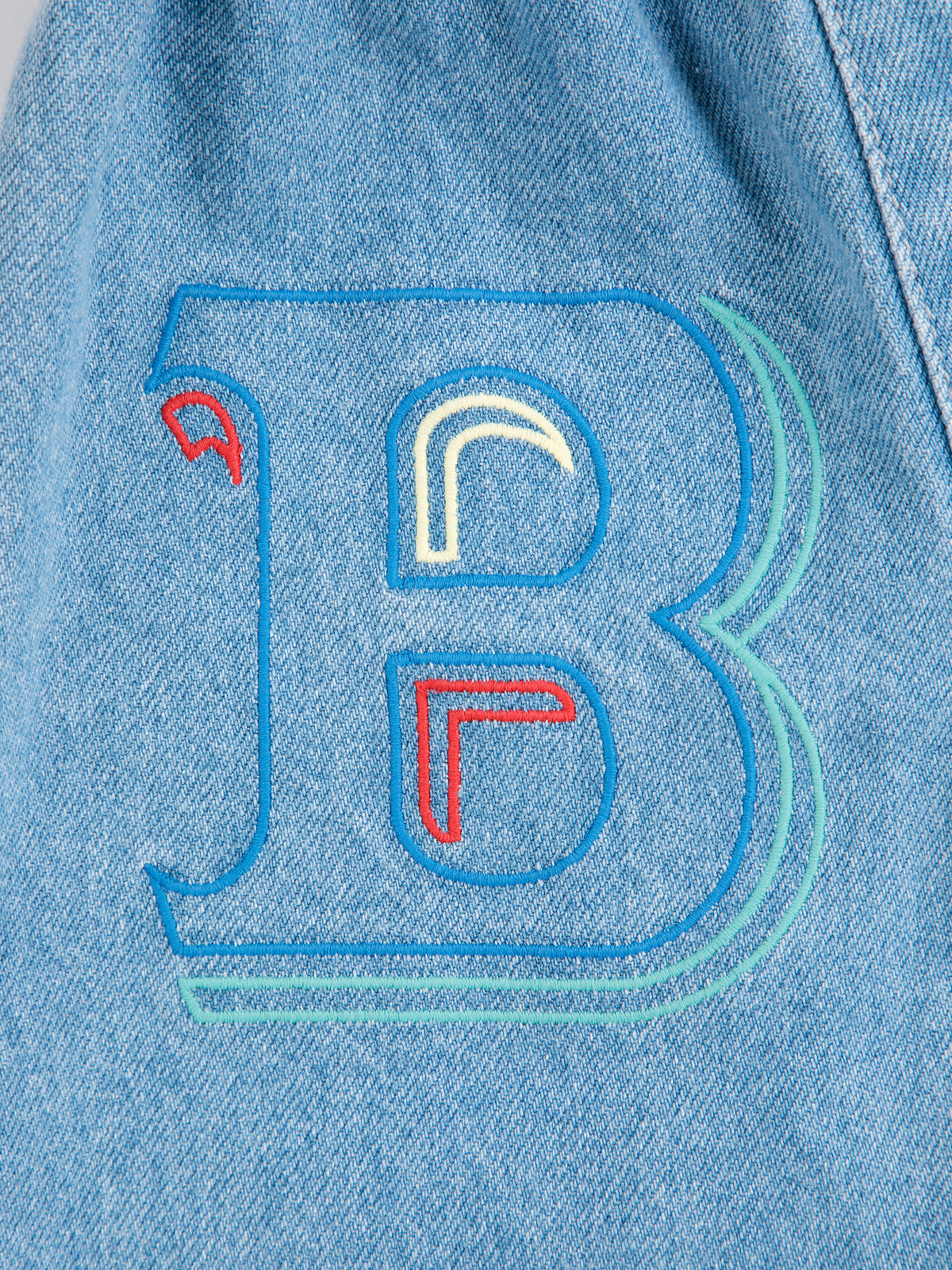 Bobo Choses Embossed Denim Pants
