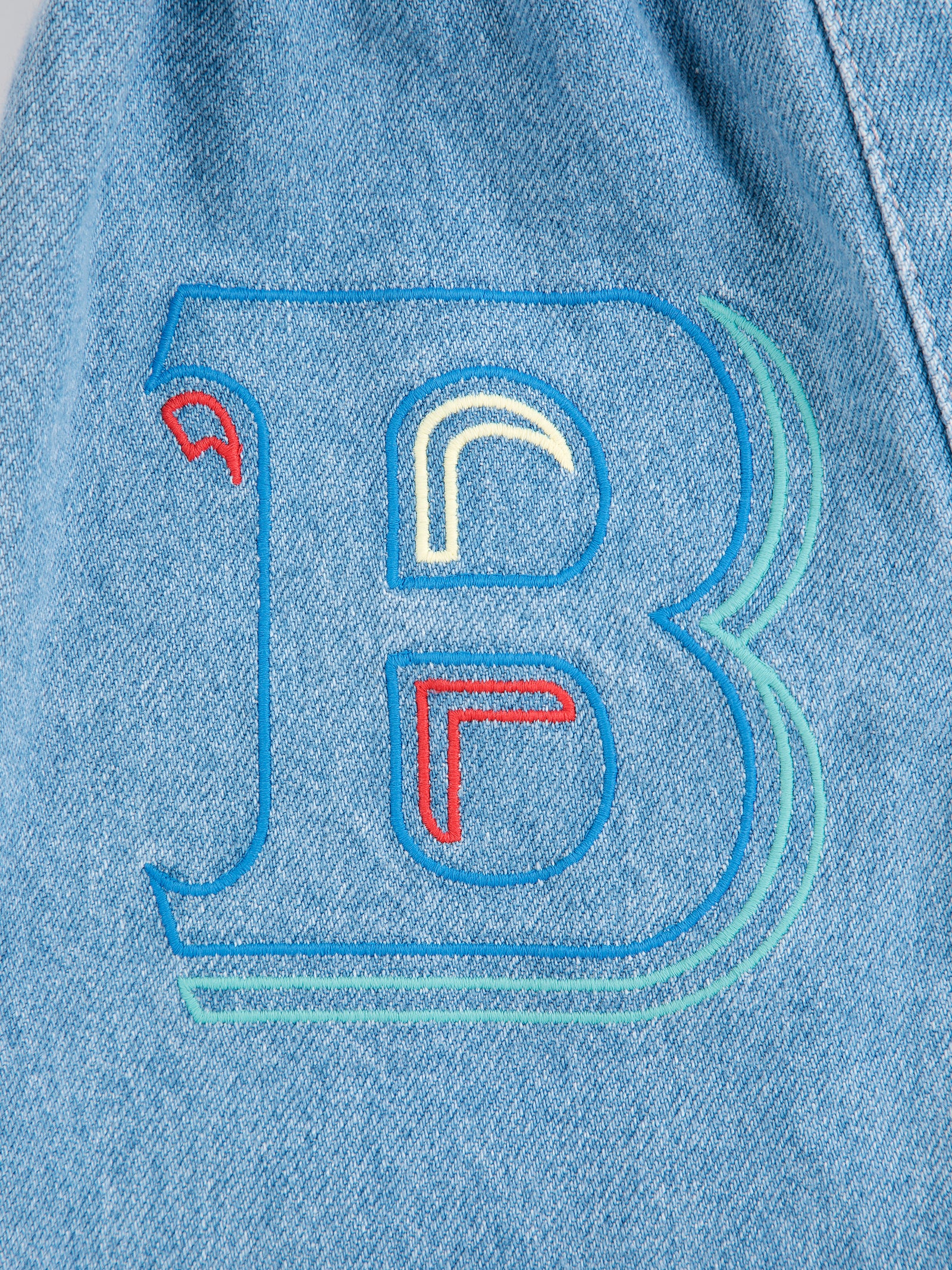 Bobo Choses Embossed Denim Pants