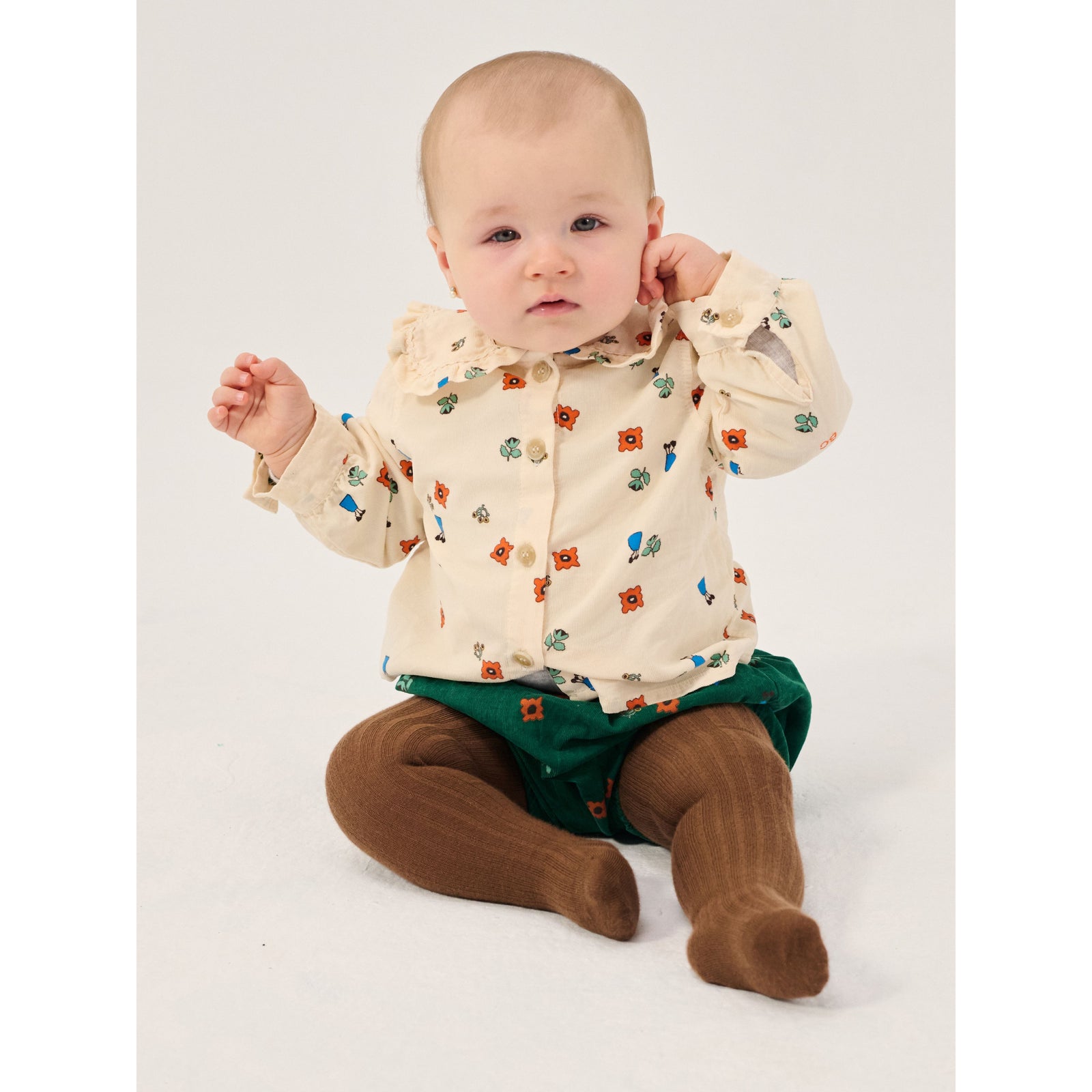 Blossom All Over Woven Blouse