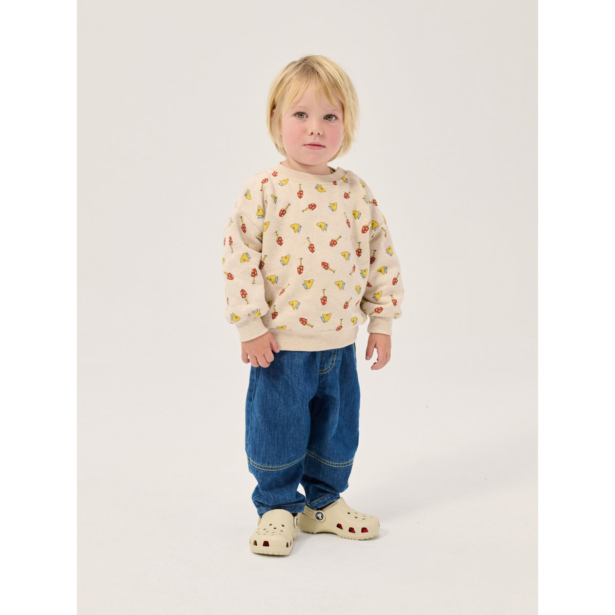 Mush Monster Duo All Over Sweatshirt