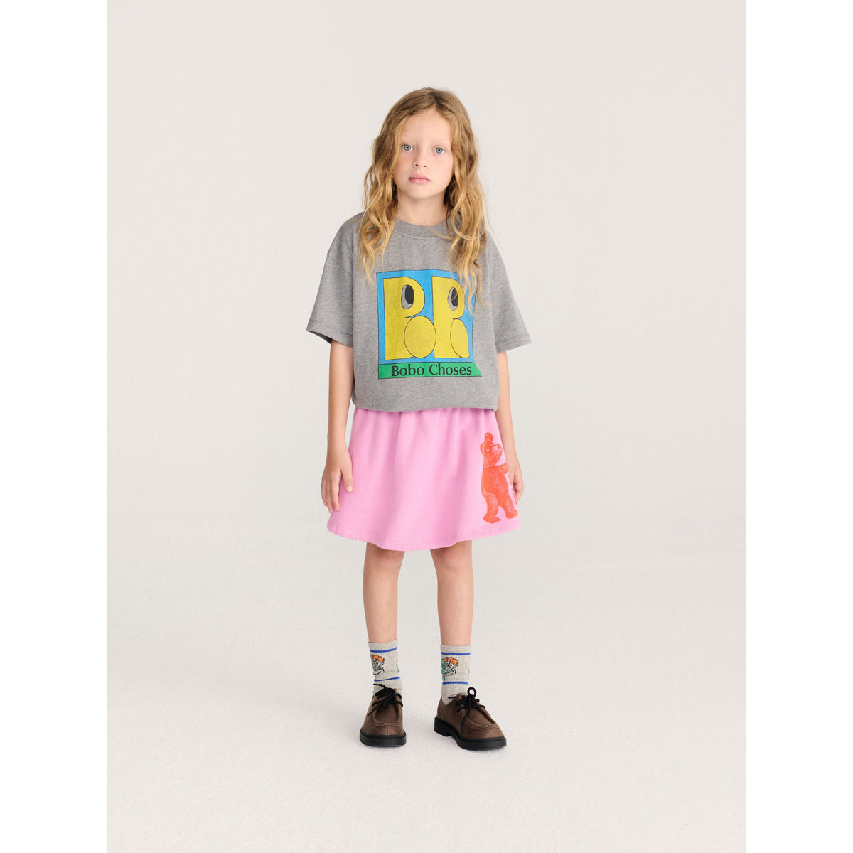 Bobo Choses Boo Bo Choses T-Shirt, All About Monsters collection, view 3