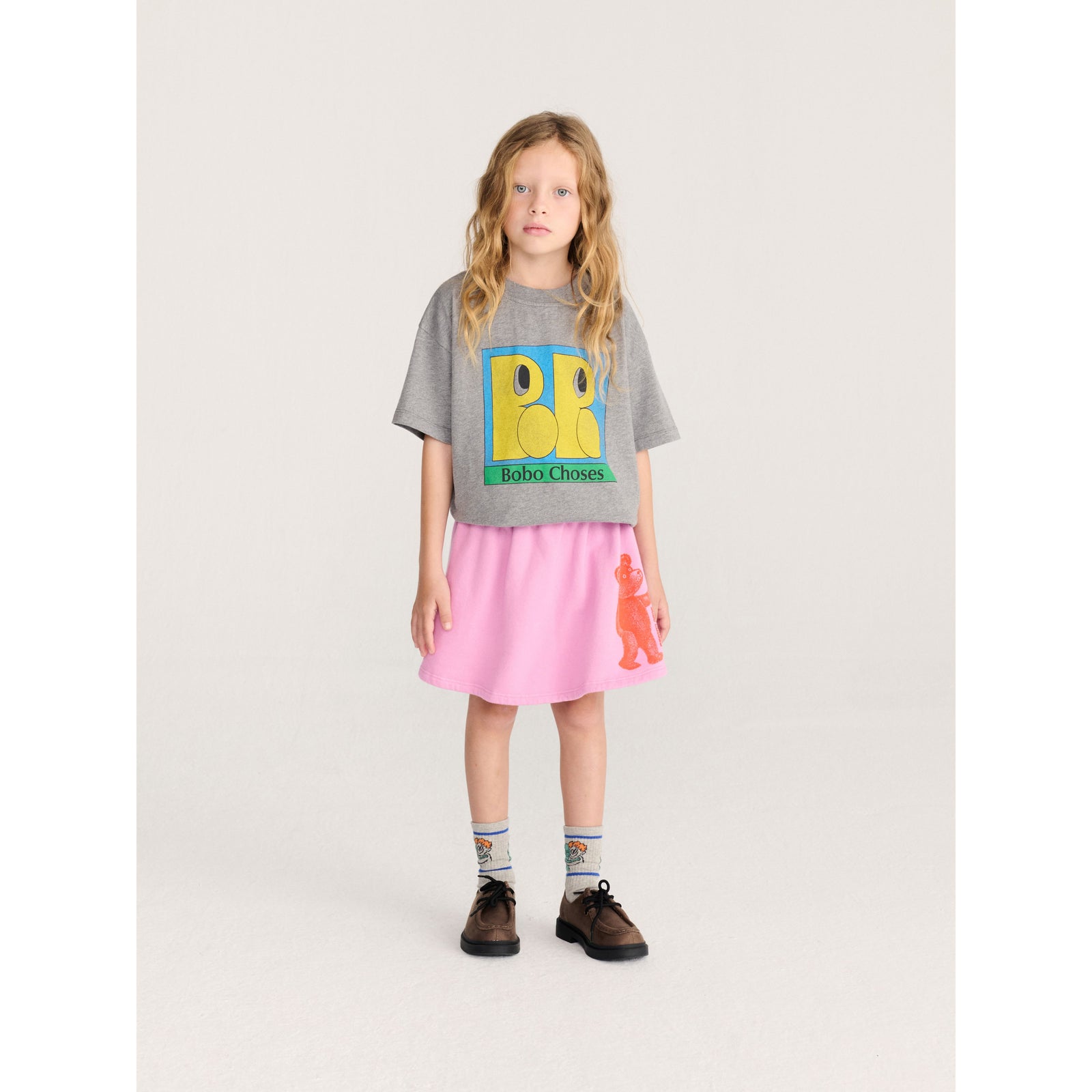 Bobo Choses Boo Bo Choses T-Shirt, All About Monsters collection, view 3