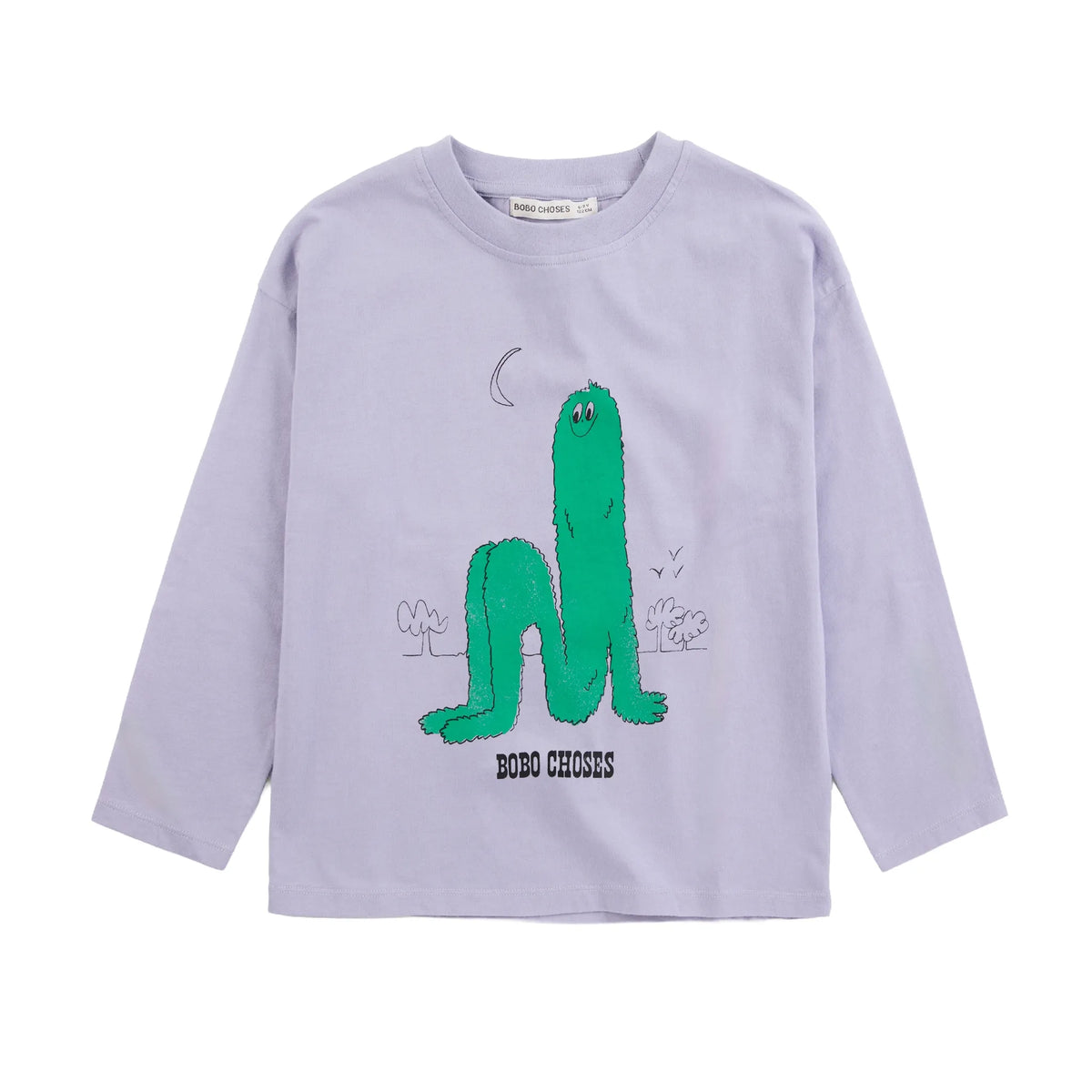 Bobo Choses Long Puff T-Shirt, All About Monsters collection