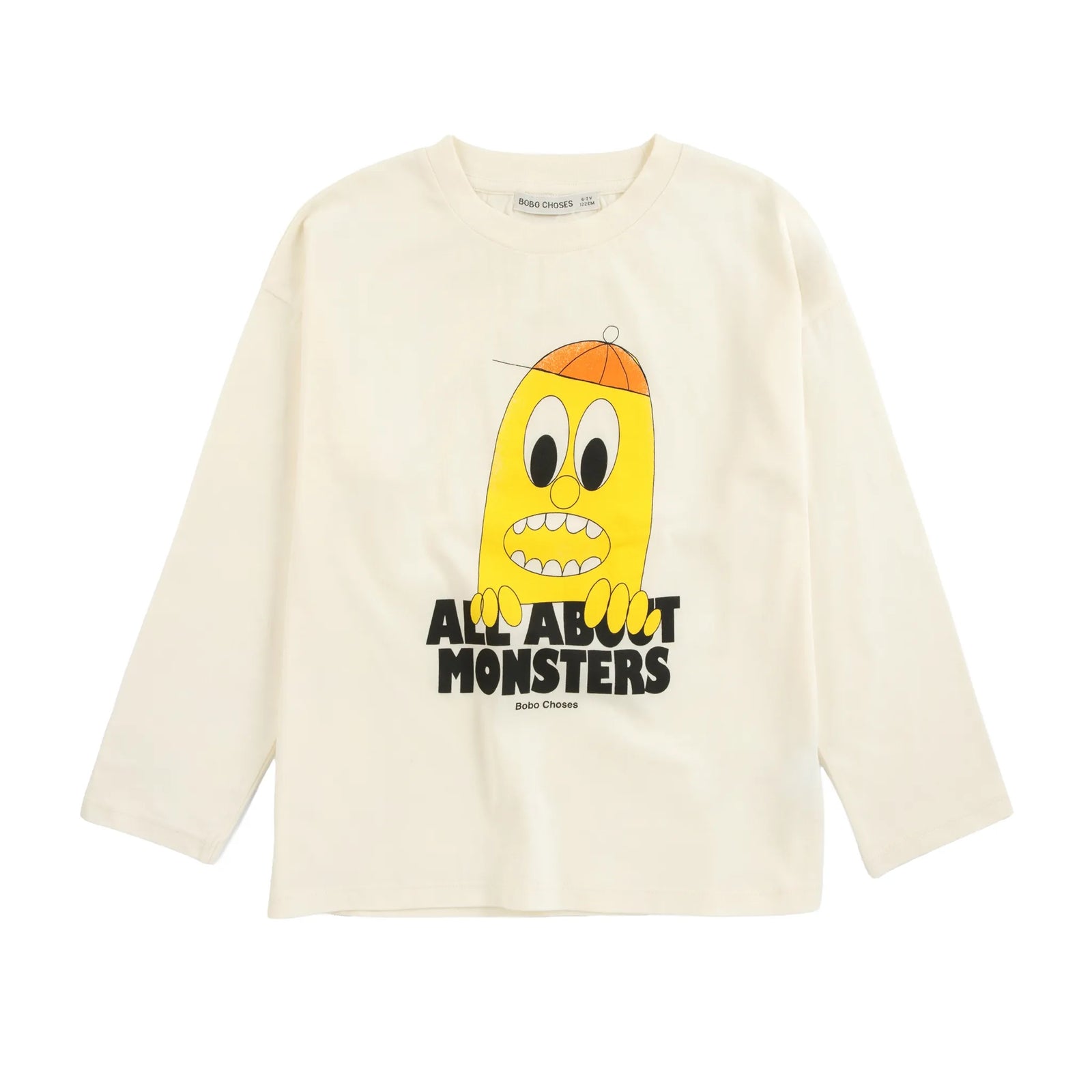 Bobo Choses Bigtooth Lemon T-Shirt, All About Monsters collection