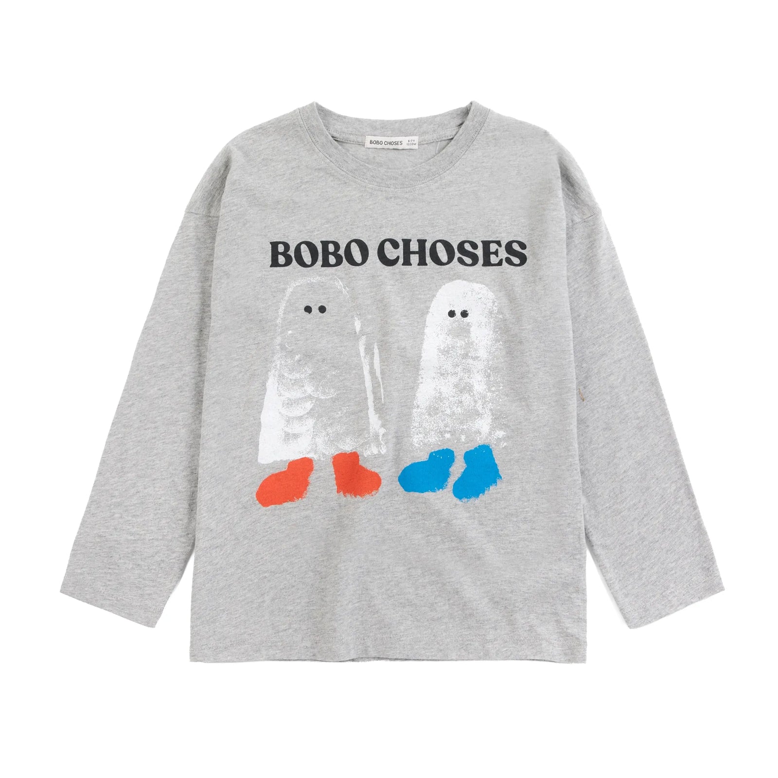 Bobo Choses Booty Ghosts T-Shirt, All About Monsters collection