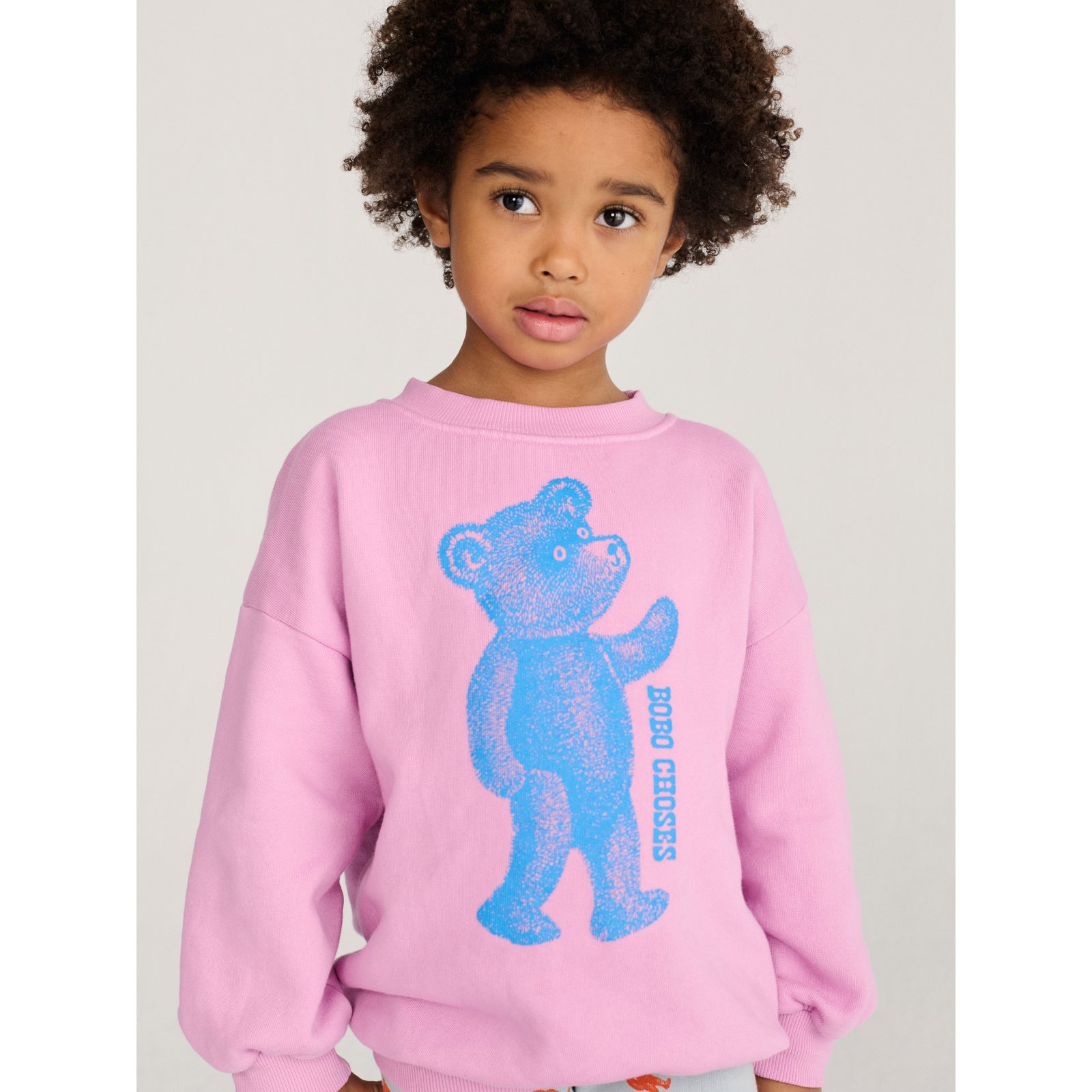 Bobo Choses Softpaw Monster Sweatshirt, All About Monsters collection, view 2