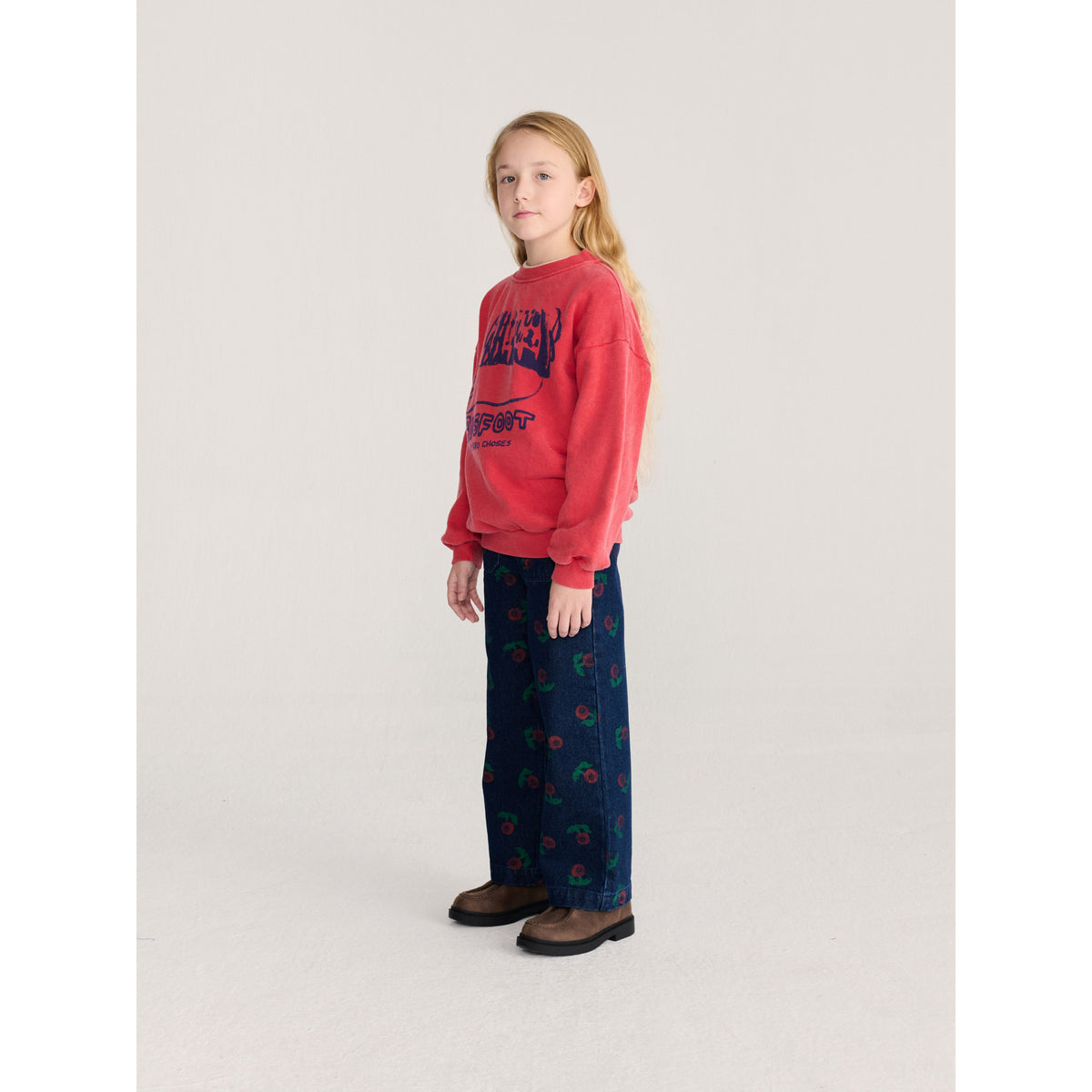 Bobo Choses Bigfoot By Bc Sweatshirt, All About Monsters collection, view 4
