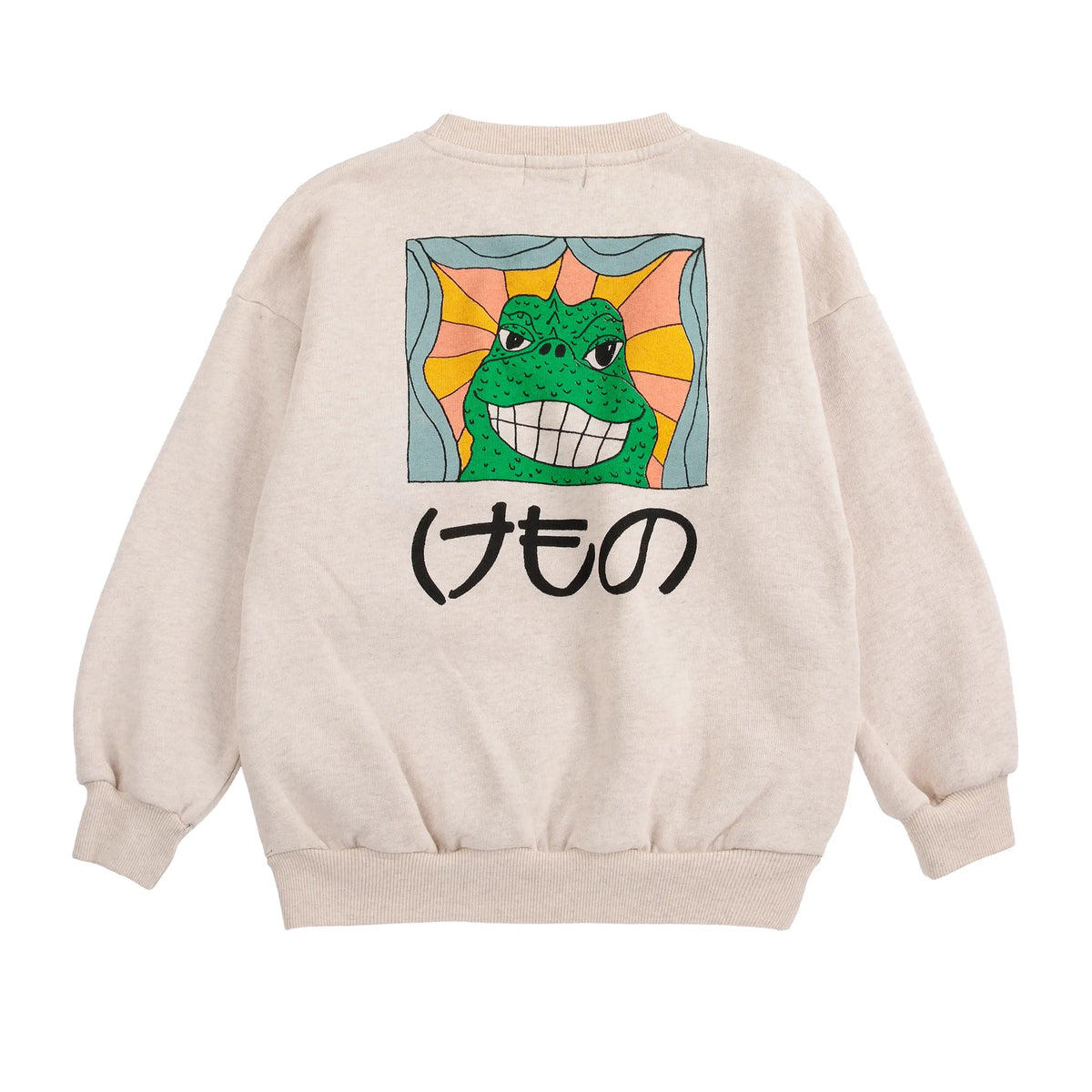 Bobo Choses Beast Sweatshirt, All About Monsters collection, view 3