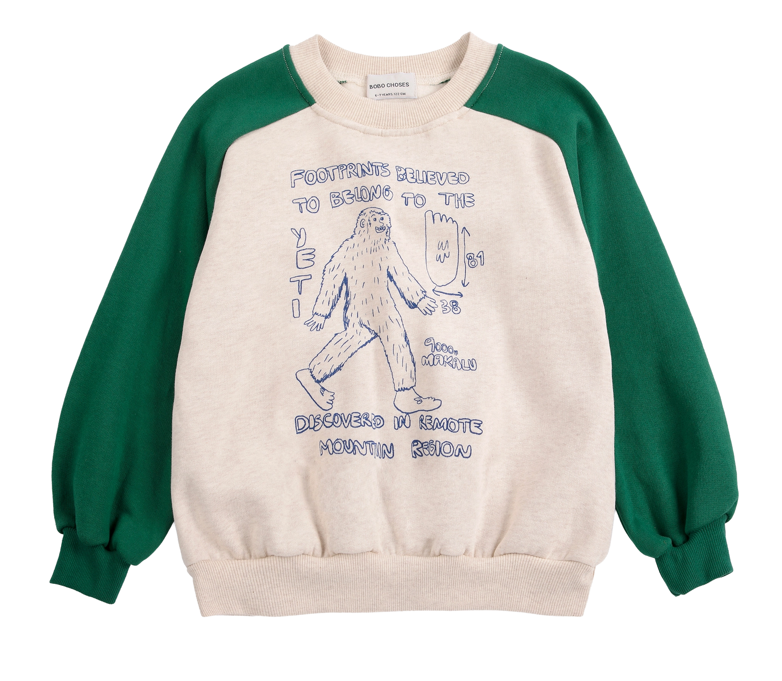 Mr. Footish Raglan Sweatshirt