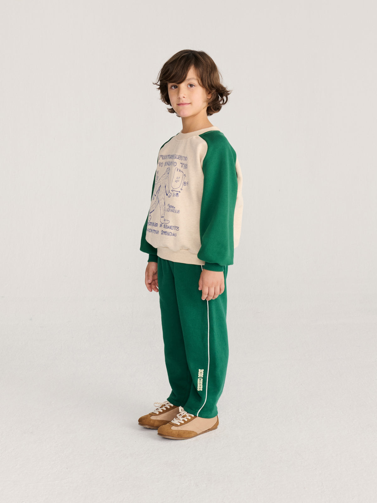 Mr. Footish Raglan Sweatshirt