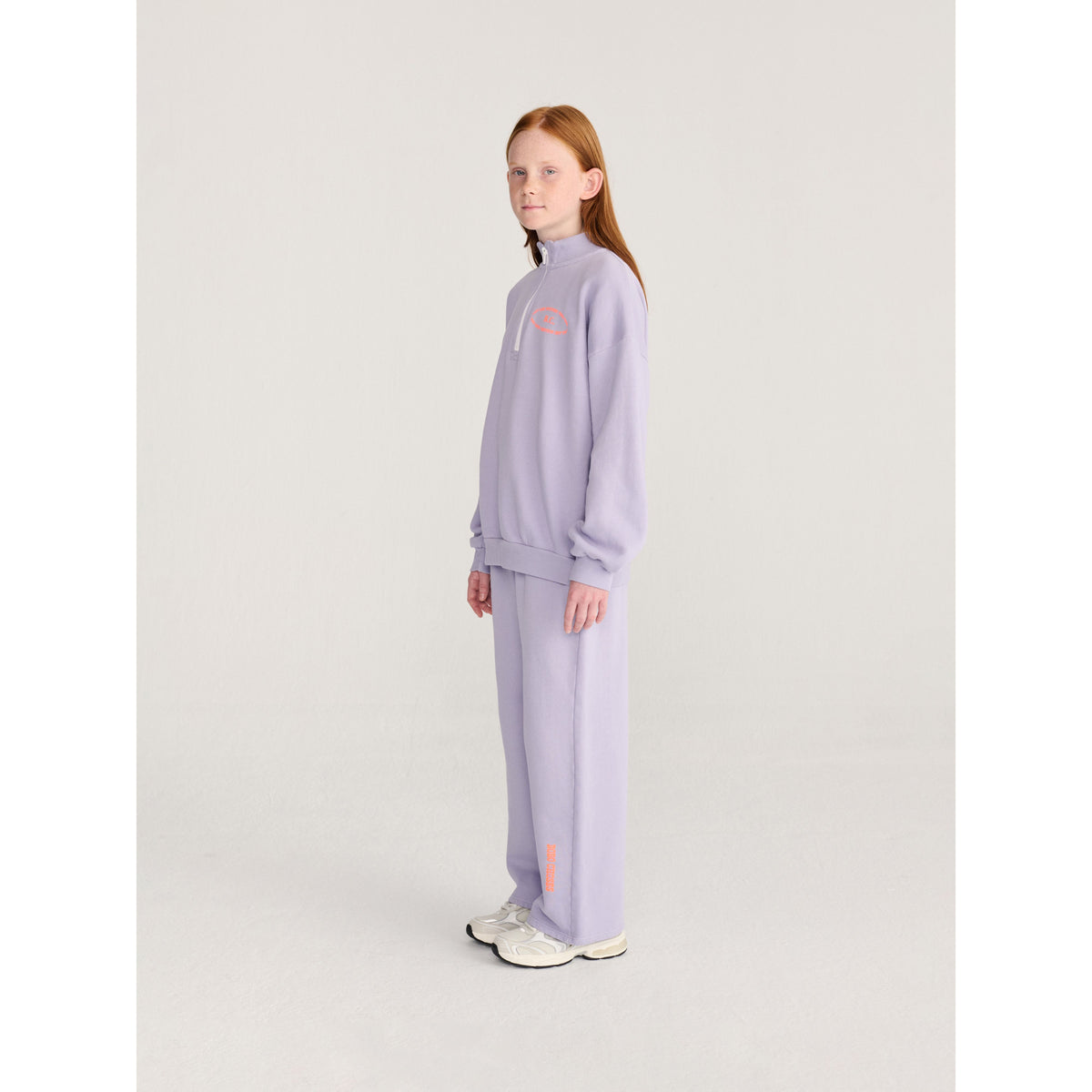 Bobo Choses Mystery Bc Half Zipped Sweatshirt, All About Monsters collection, view 5