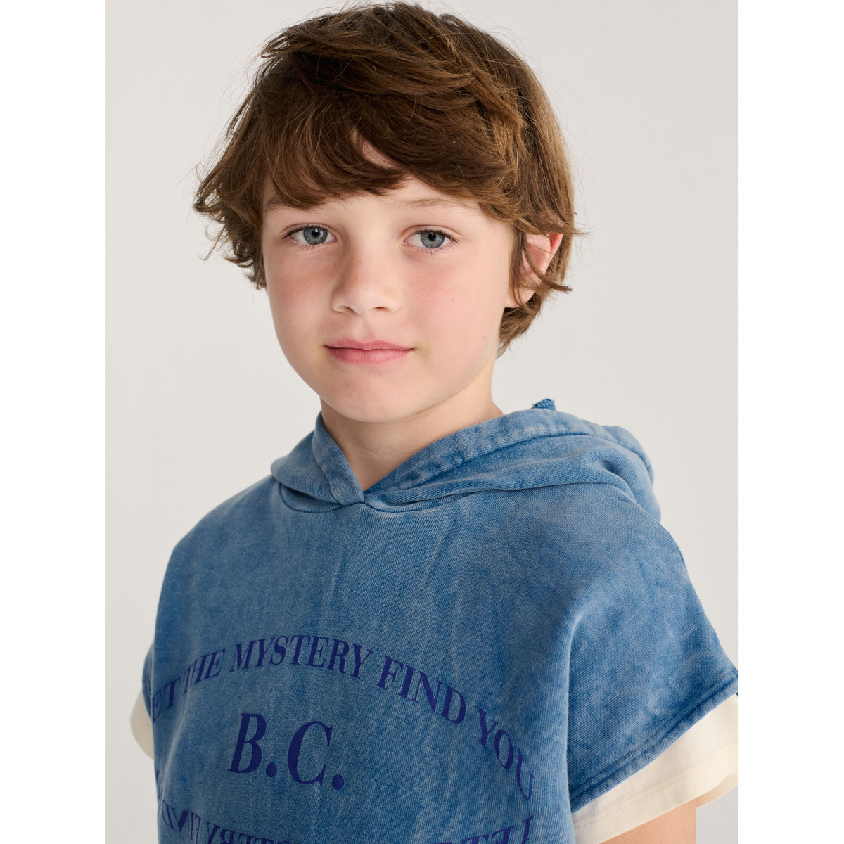 Bobo Choses Mystery Bc Sleeveless Hoodie, All About Monsters collection, view 2