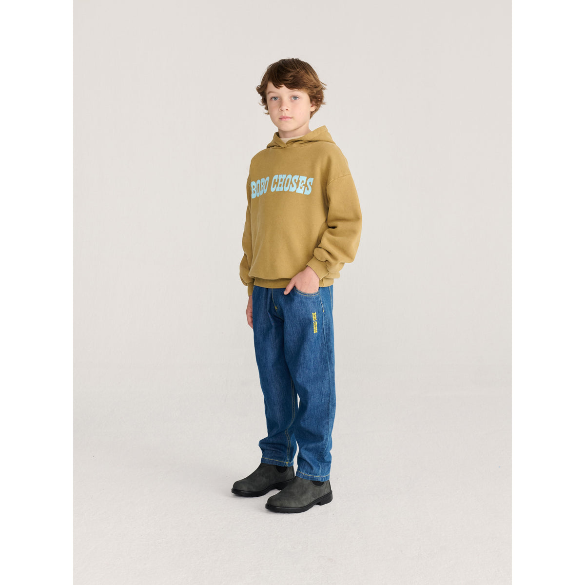 Bobo Choses Pop Hoodie, All About Monsters collection, view 4