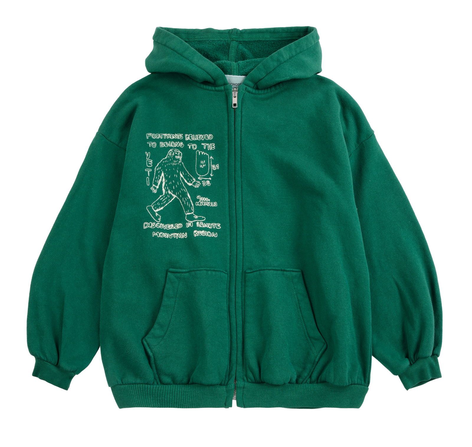 Mr. Footish Zipped Hoodie