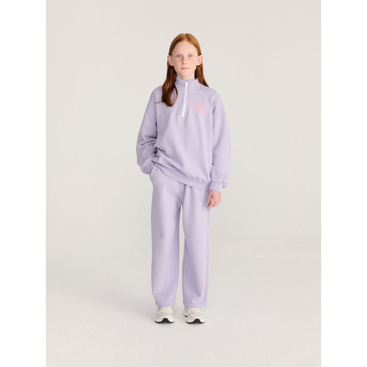 Bobo Choses Straight Jogging Pants, All About Monsters collection, view 2