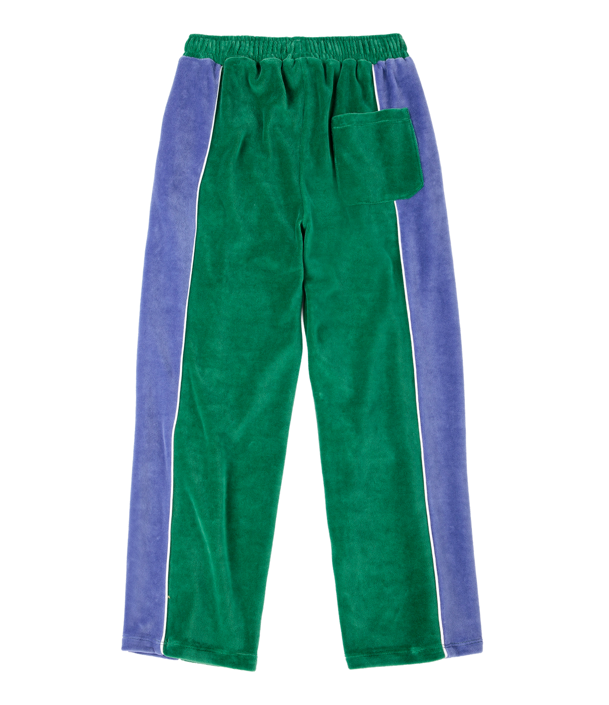 Color Block Terry Cloth Jogging Pants
