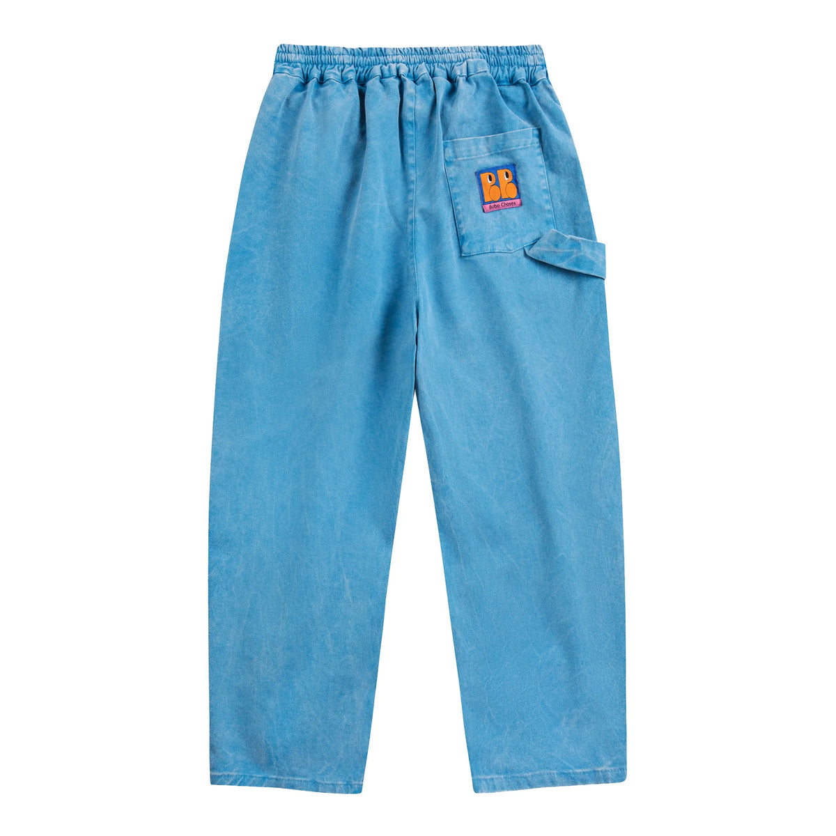 Bobo Choses Booo Bo Choses Tag Woven Pants, All About Monsters collection, view 3