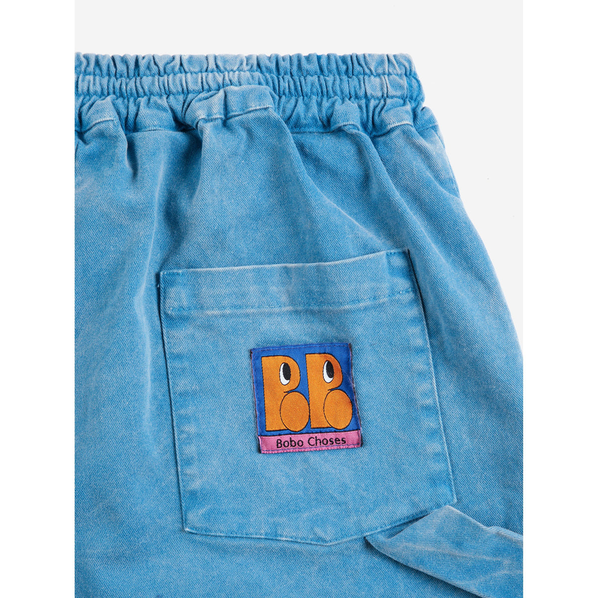 Bobo Choses Booo Bo Choses Tag Woven Pants, All About Monsters collection, view 5