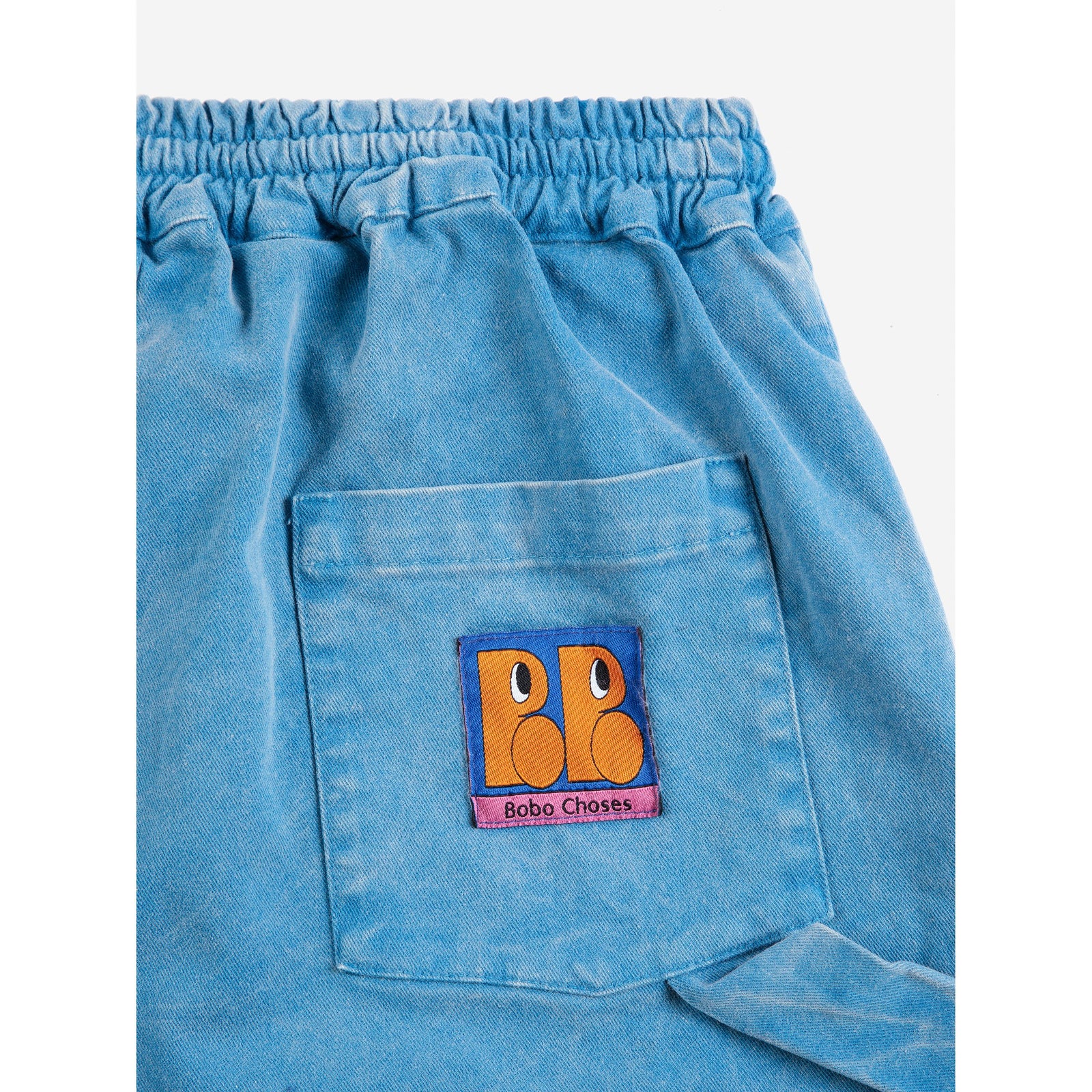 Bobo Choses Booo Bo Choses Tag Woven Pants, All About Monsters collection, view 5